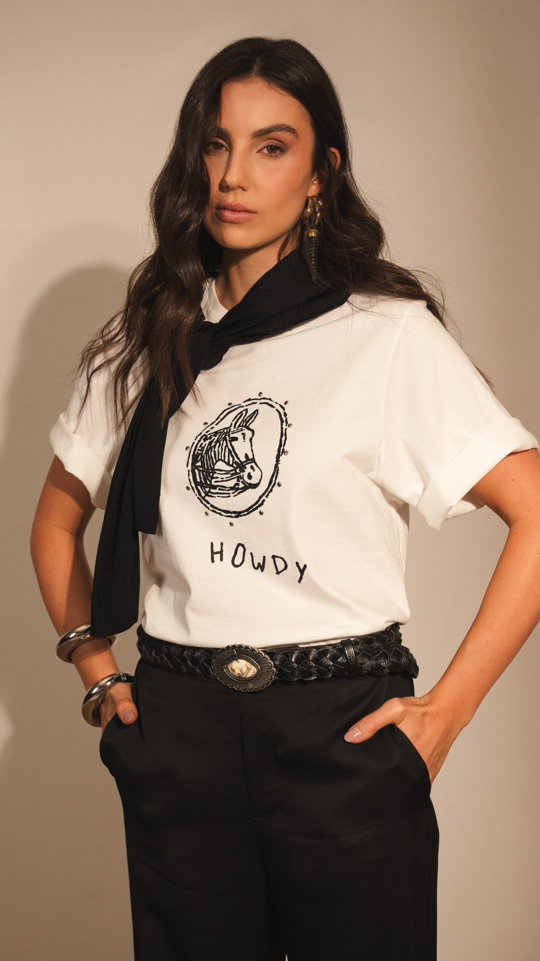 BLUSA MANGA C. ALGODÃO T-SHIRT OLÁ