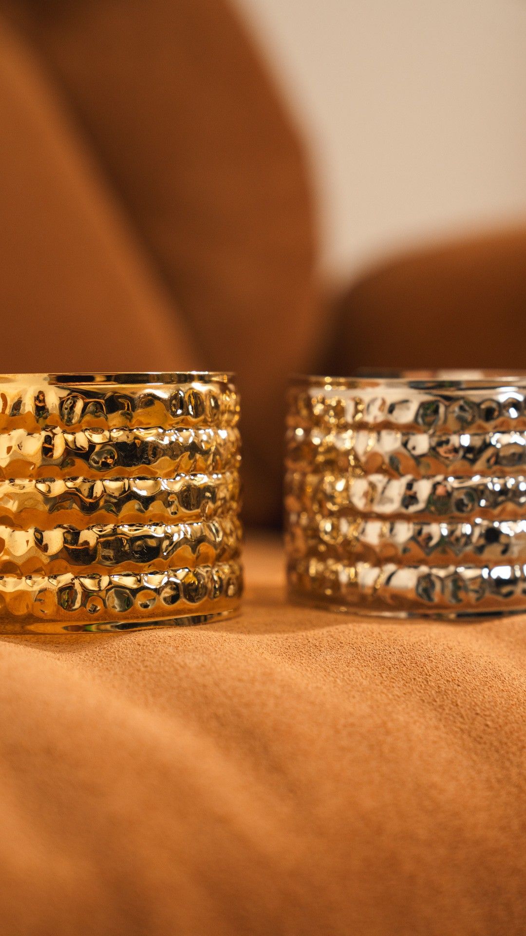 PULSEIRA BRACELETE METAL AMASSADO