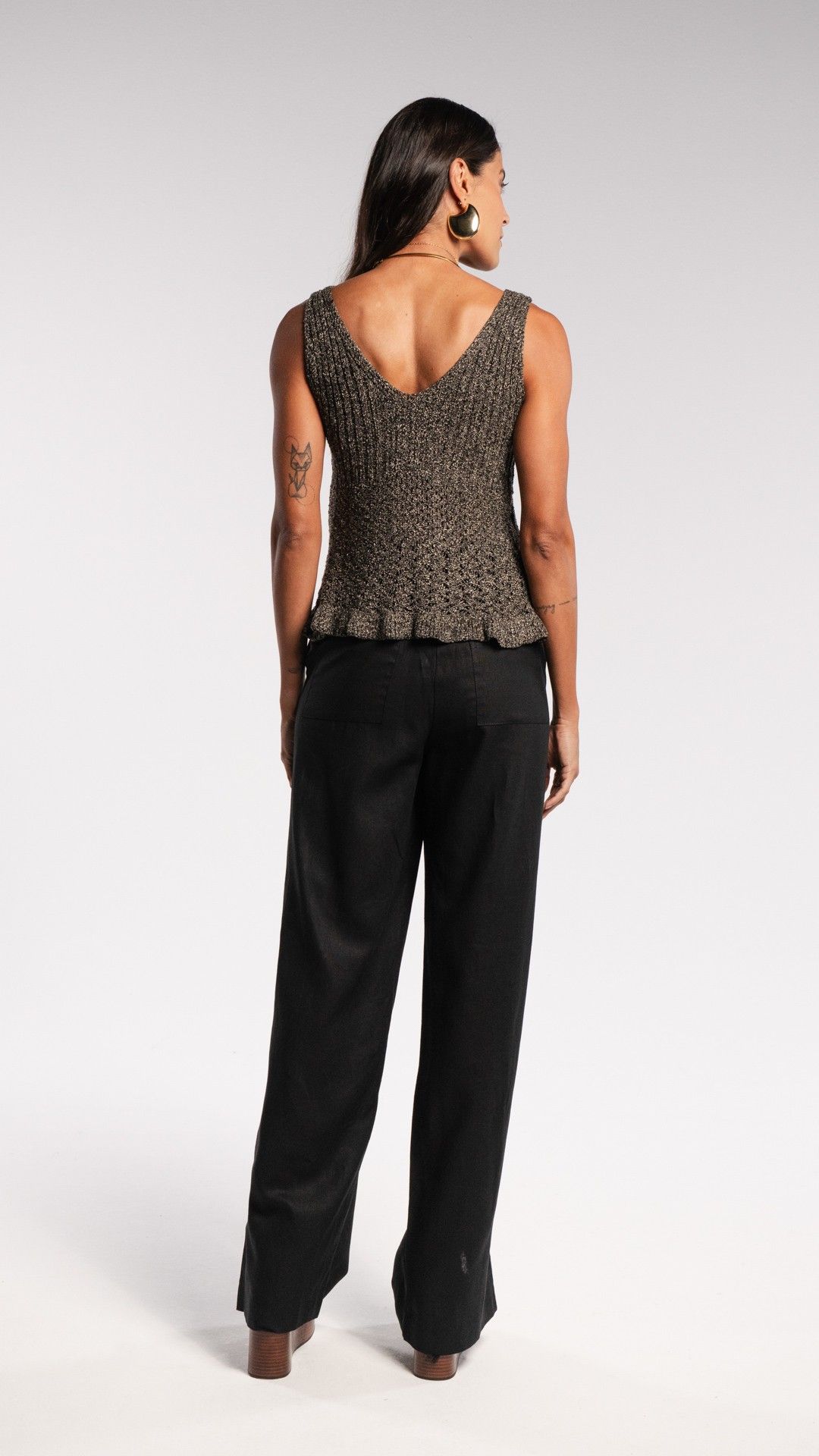 CALÇA WIDE LEG SCUBA