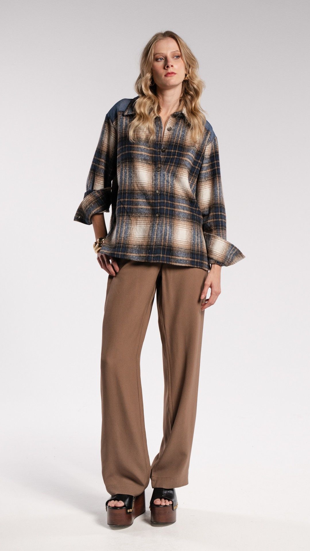 CALÇA WIDE LEG BETHOVEN