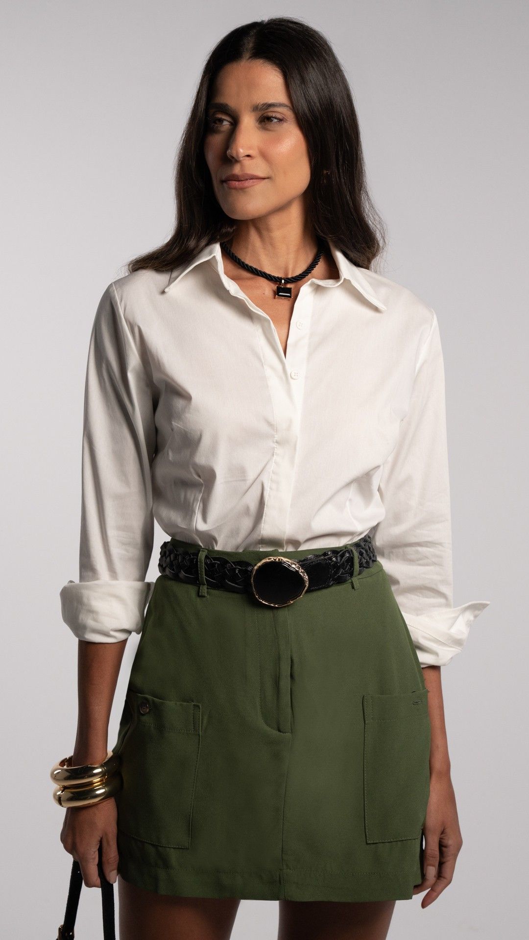 CAMISA TRICOLINE ELASTANO