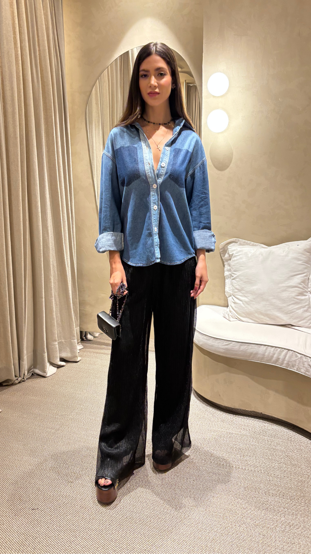 CALÇA PANTALONA PLISS