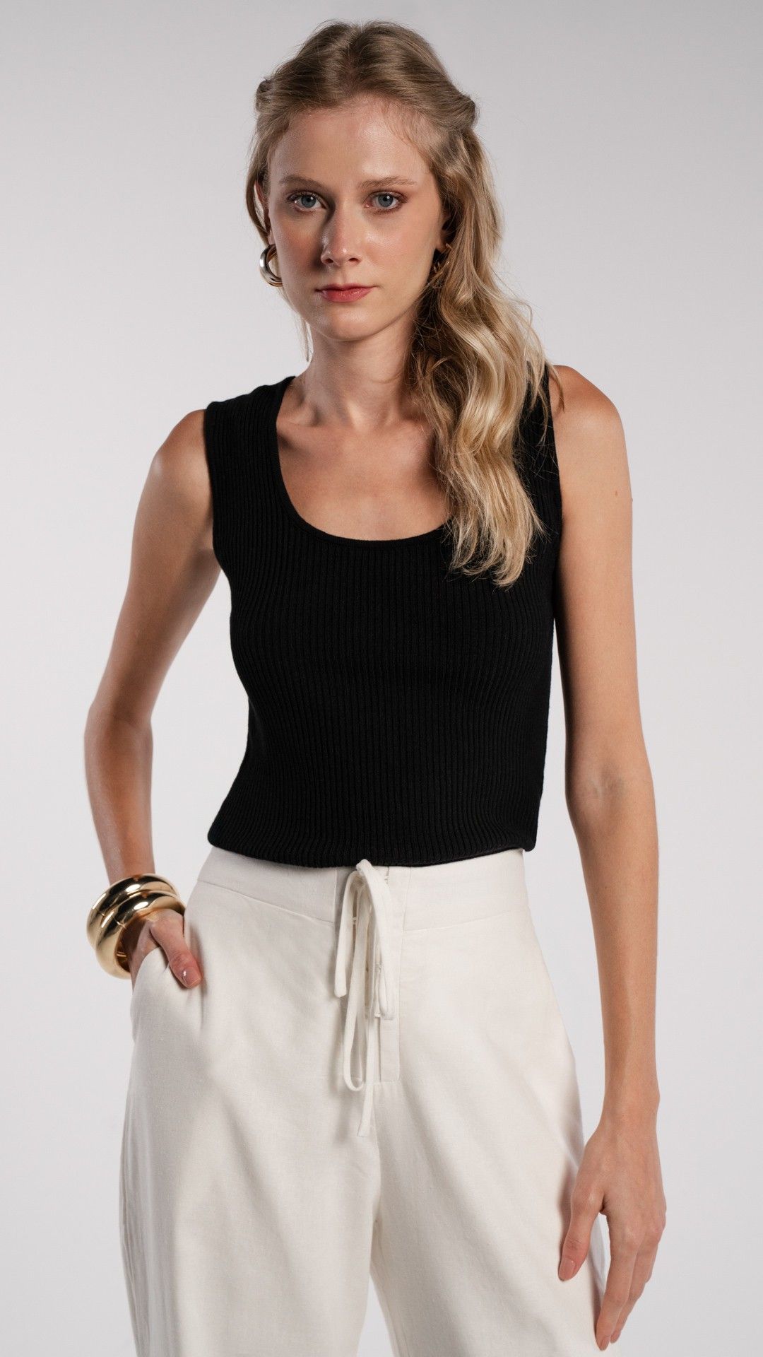 CALÇA WIDE LEG VISCOLINHO CADARÇO