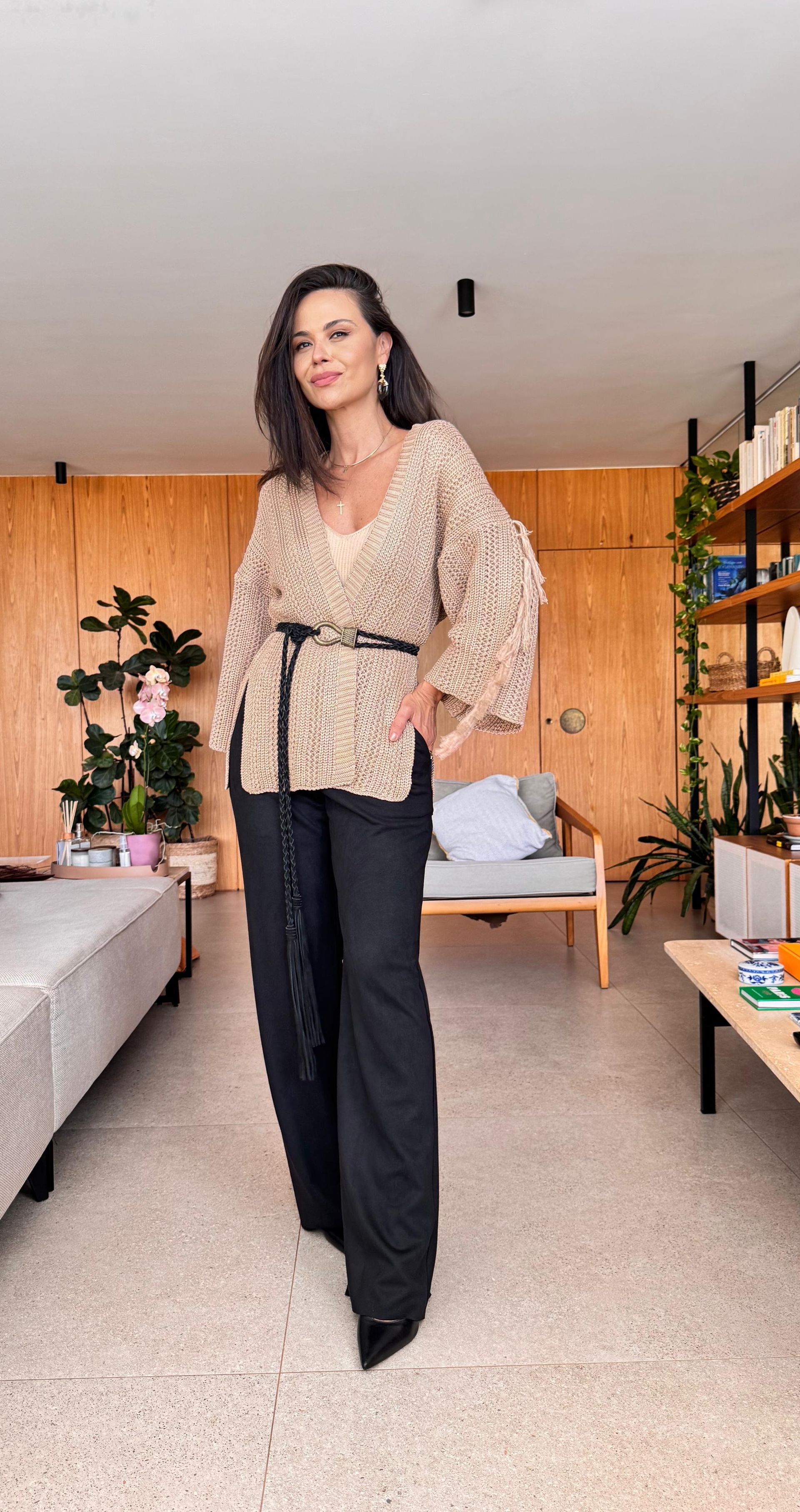 CALÇA WIDE LEG SCUBA