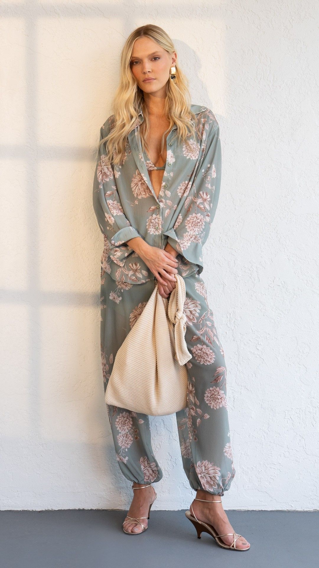 CAMISA CREPE SÁLVIA C/ TOP