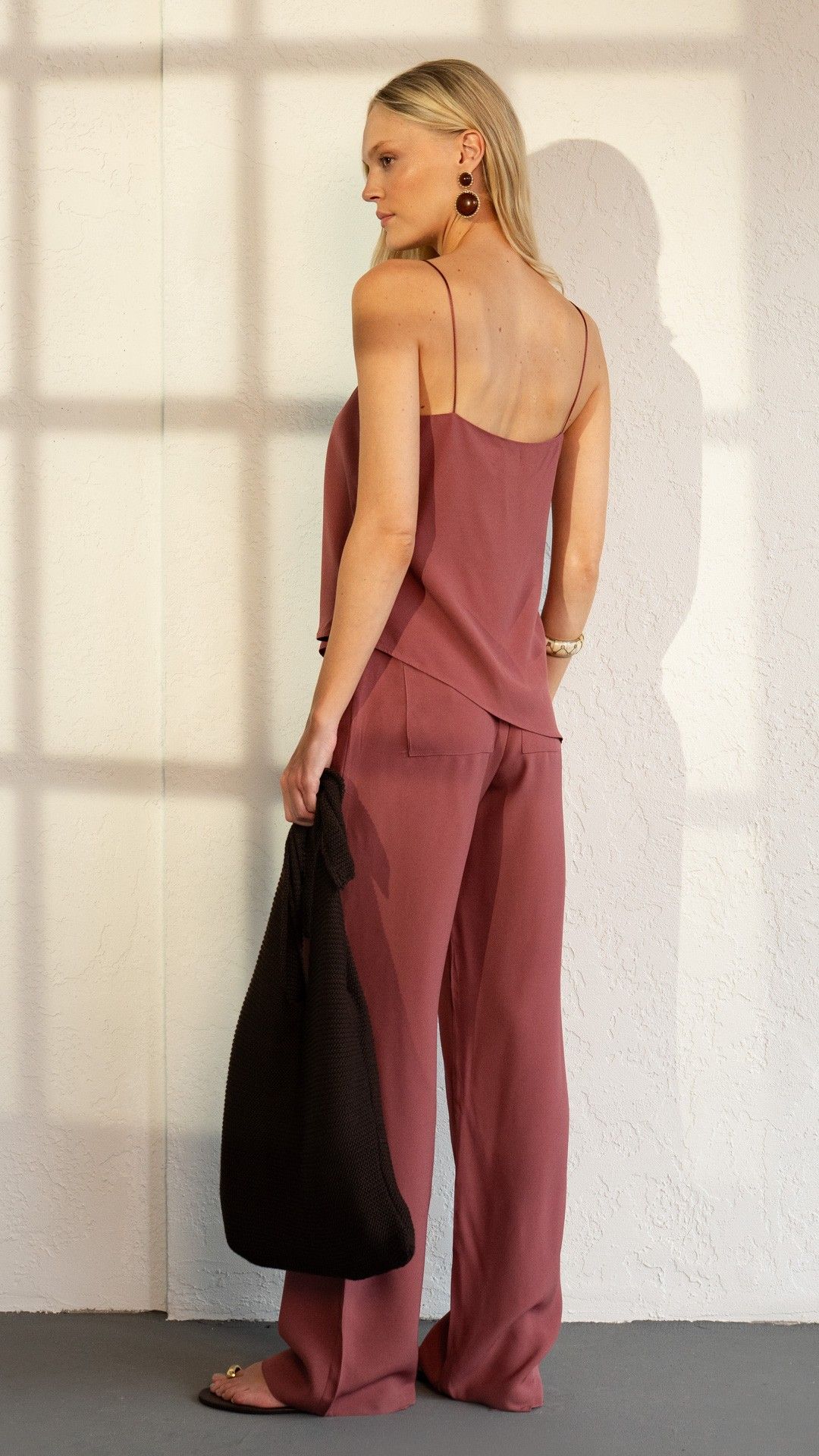 BLUSA CREPE BETHOVEN ASSIMÉTRICA ALÇA
