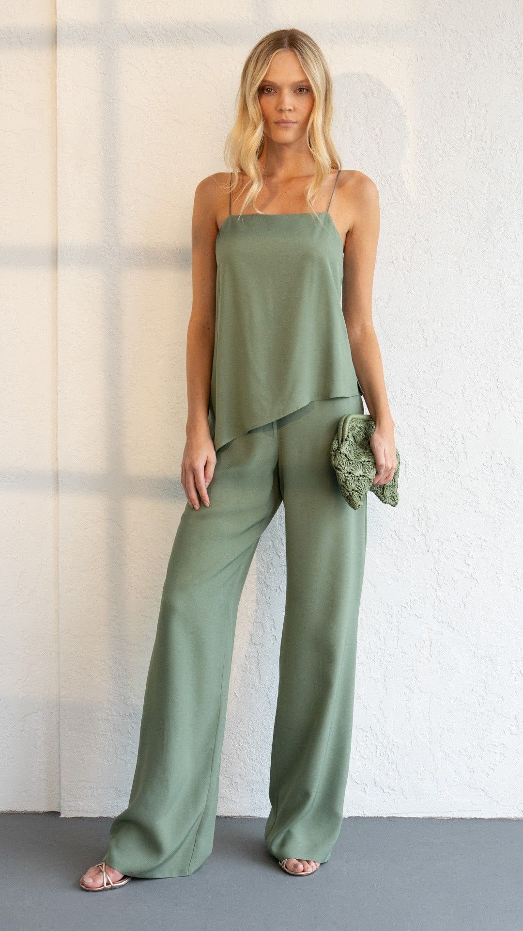 BLUSA CREPE BETHOVEN ASSIMÉTRICA ALÇA