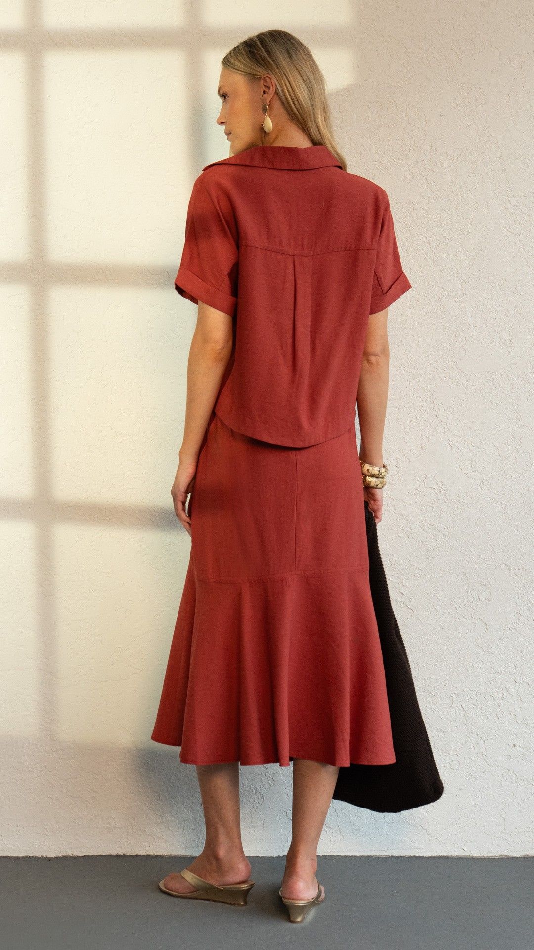 CAMISA VISCOSE FRESH AMPLA MANGA C.