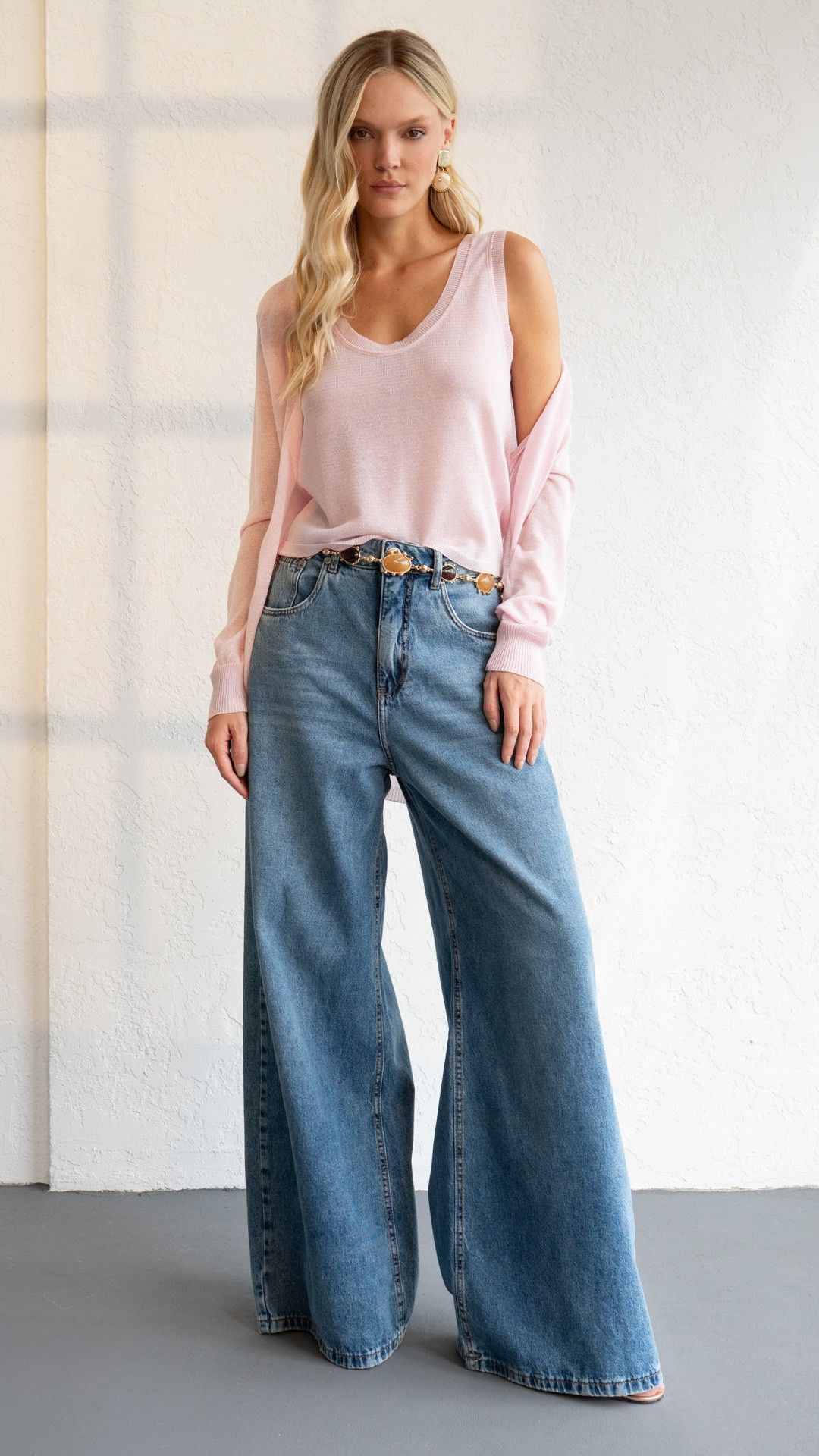 CASACO TRICOT TRANSPARENTE CARDIGAN