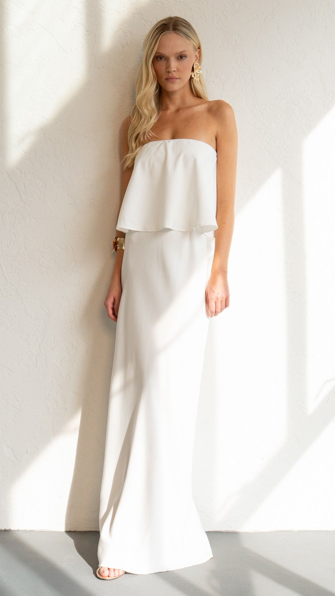 VESTIDO VISCOSE FRESCOR BABADO S/ ALÇA