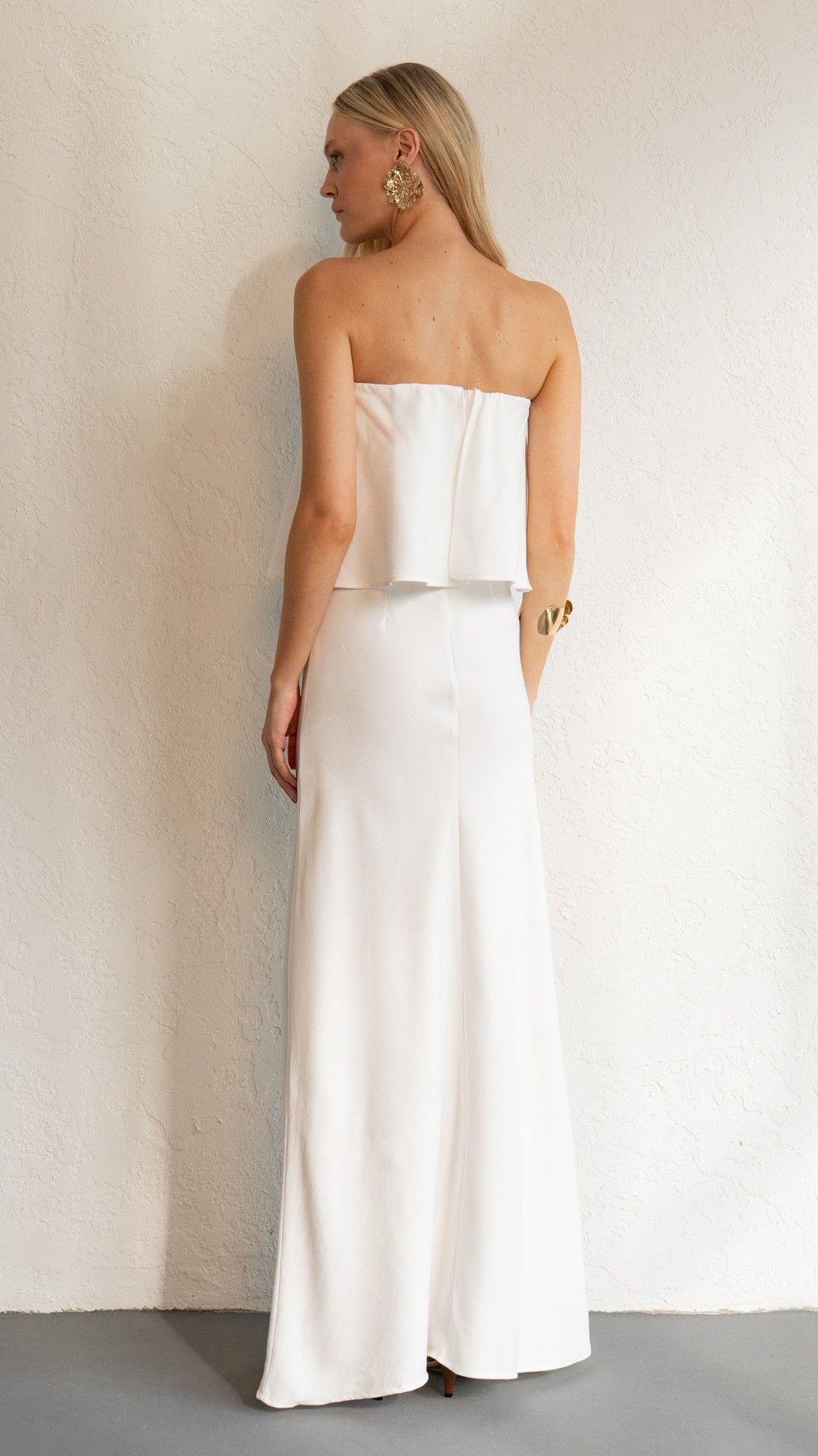 VESTIDO VISCOSE FRESCOR BABADO S/ ALÇA