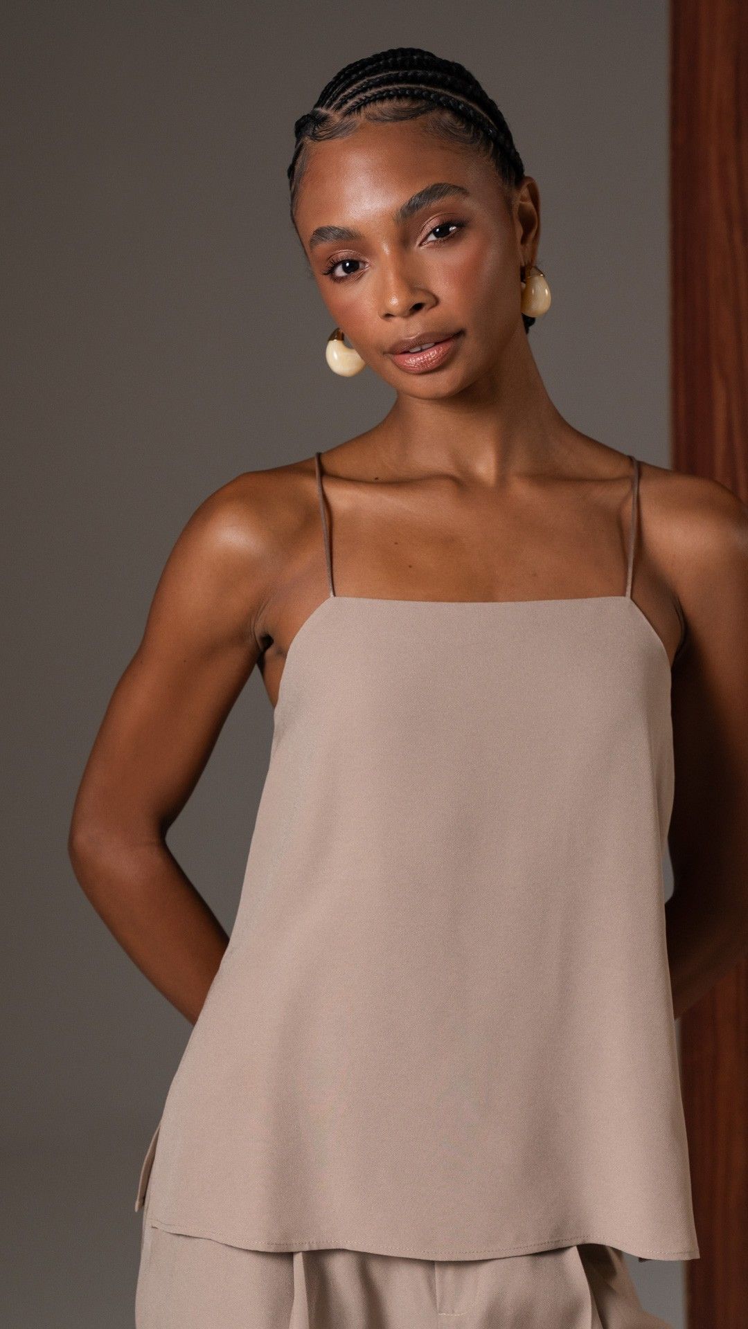 BLUSA CREPE BEETHOVEN ALÇA CRUZADA