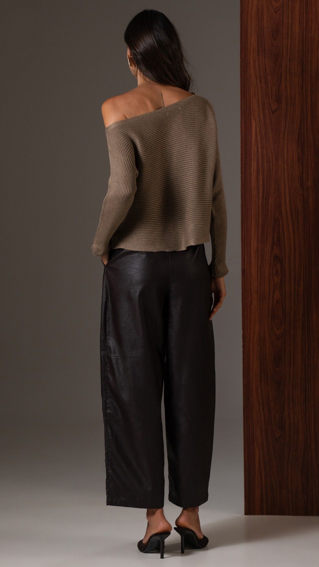 BLUSA TRICOT FANG BOTÃO OMBRO