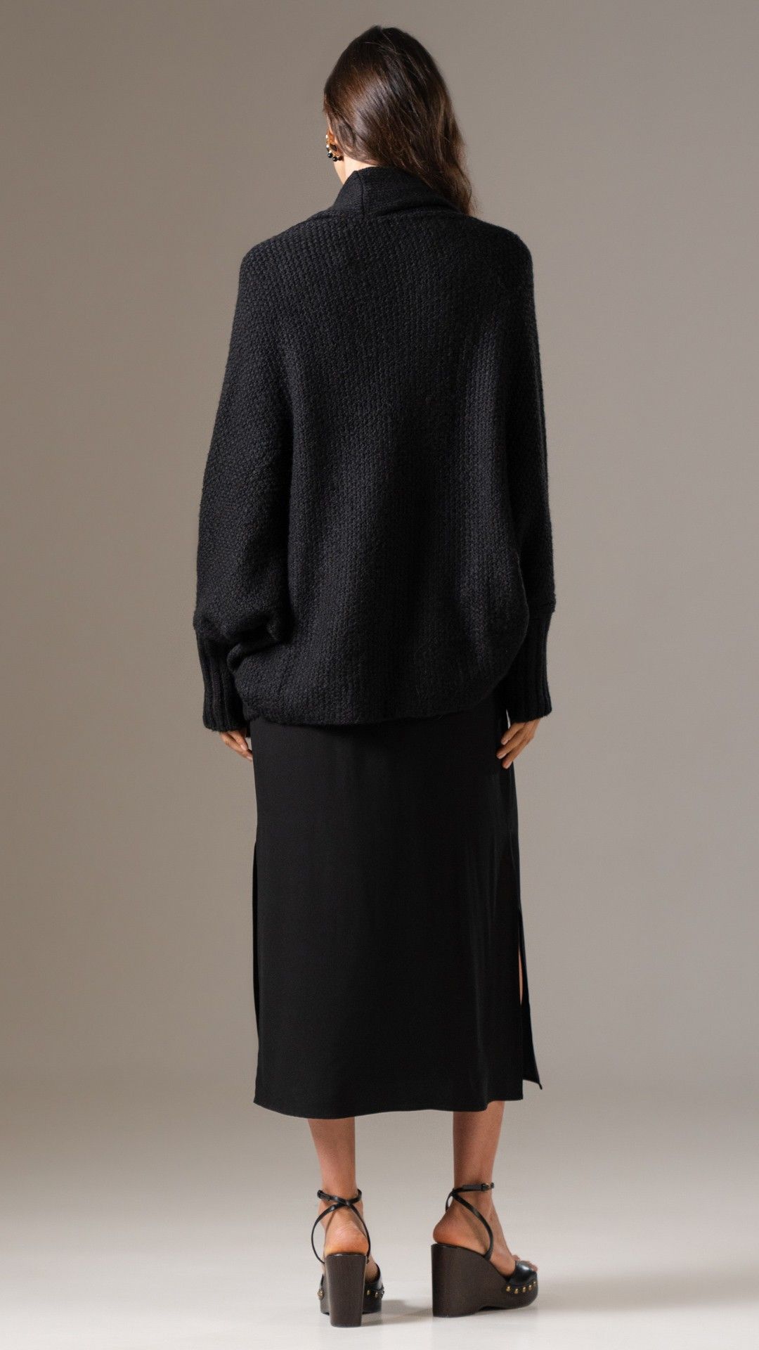 CASACO TRICOT MOUSSE LONDRES KIMONO