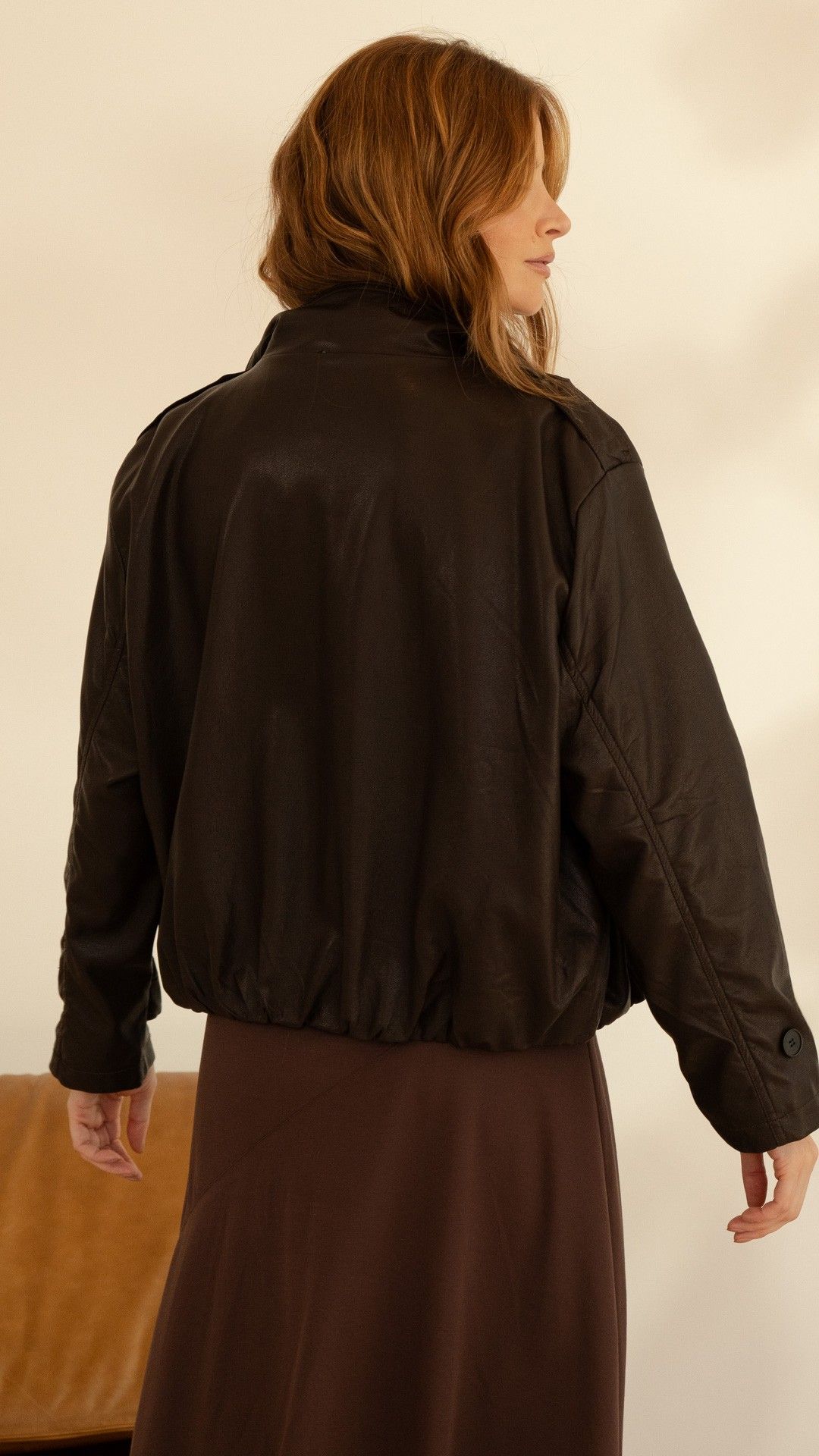 JAQUETA PU URBAN TRANSPASSADA MARTINGALE