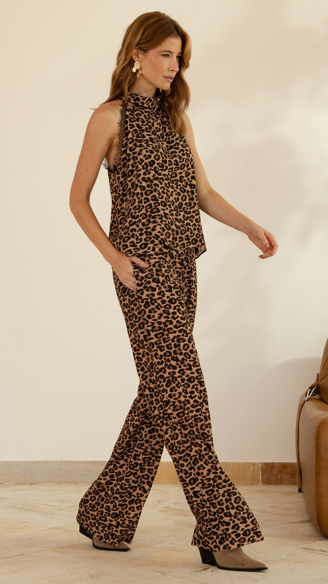CALÇA VISCOSE ONÇA WIDE LEG