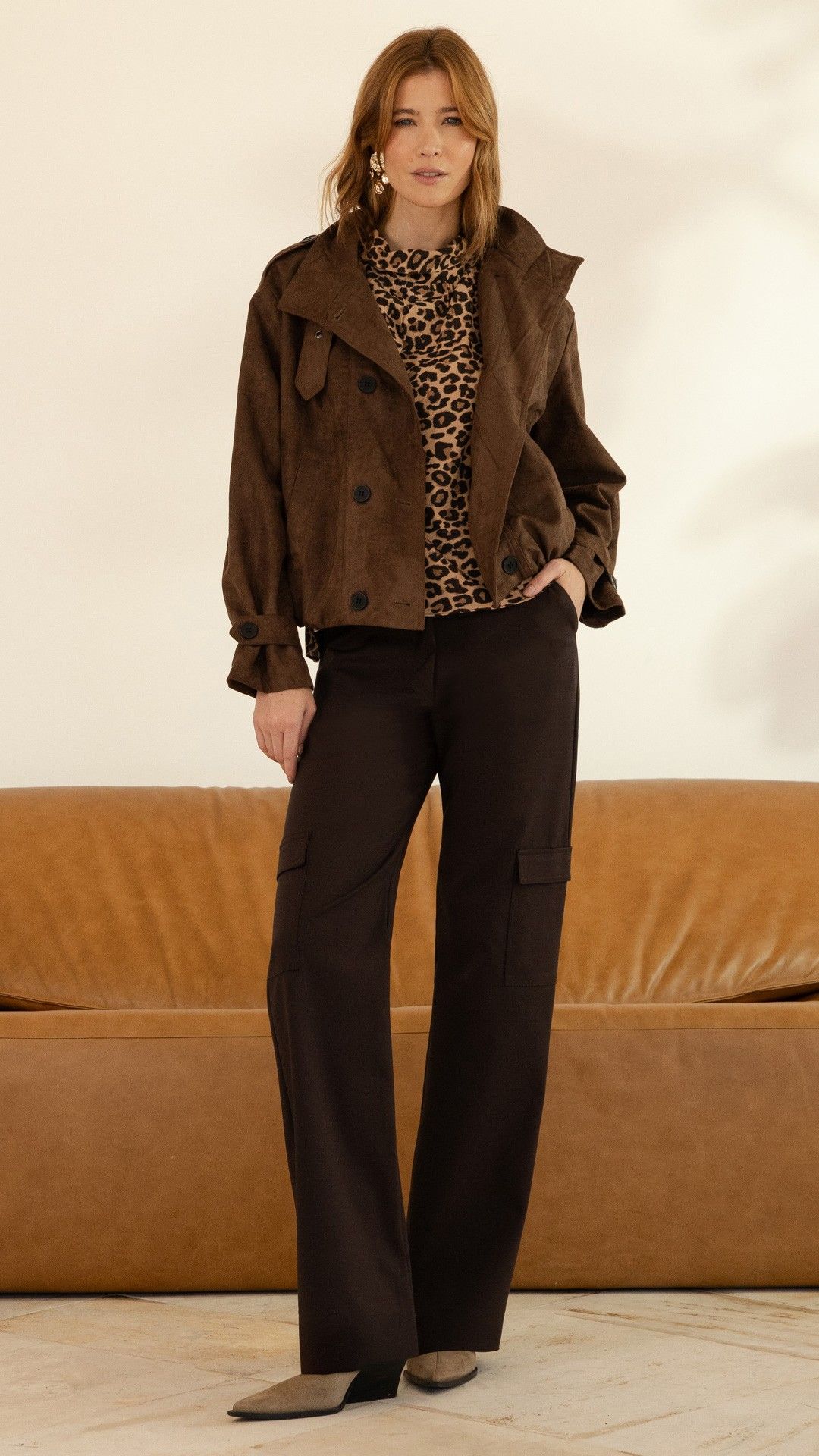 CALÇA PLANE COTTON BOLSO LATERAL WIDE LEG