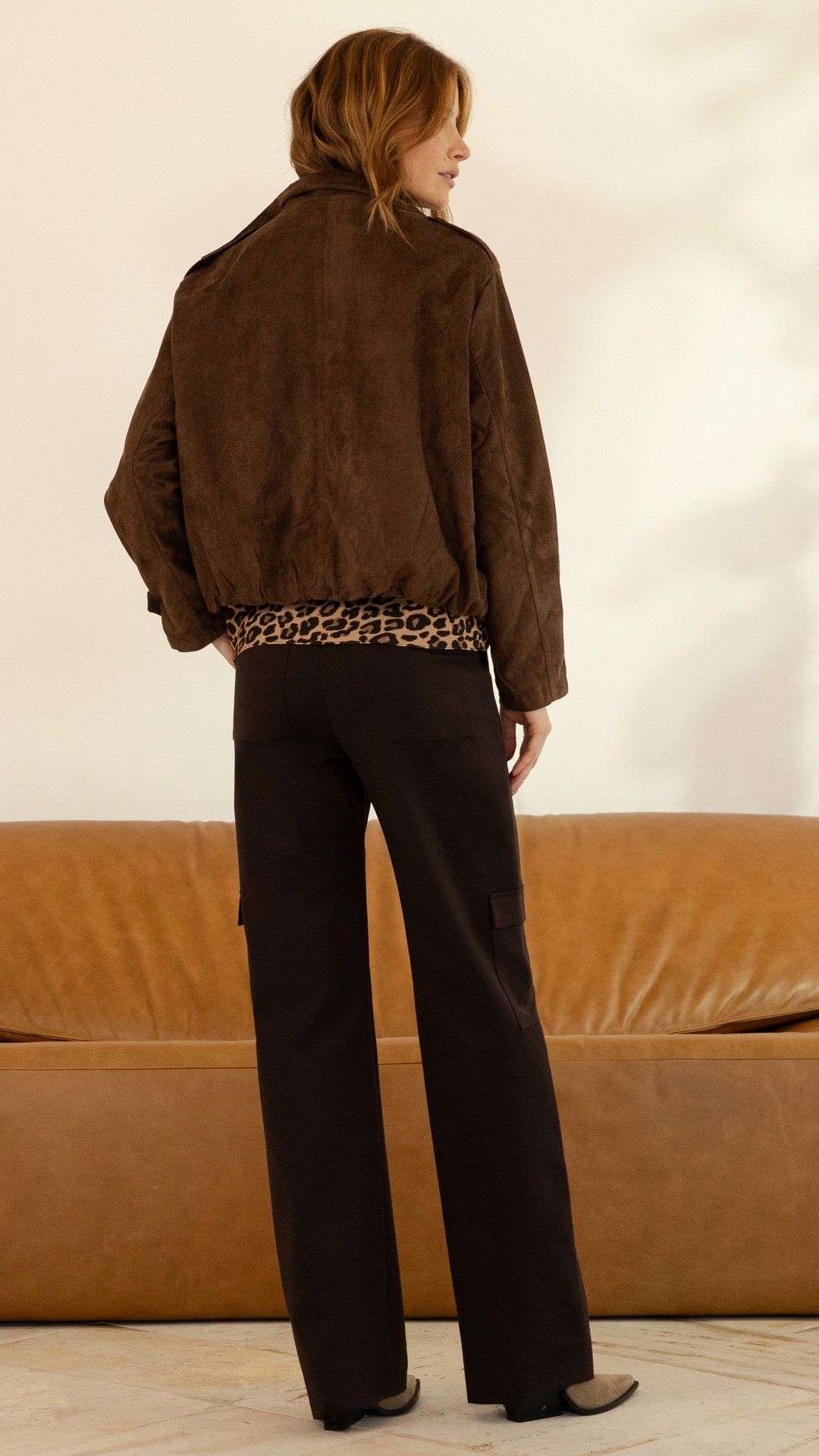 CALÇA PLANE COTTON BOLSO LATERAL WIDE LEG