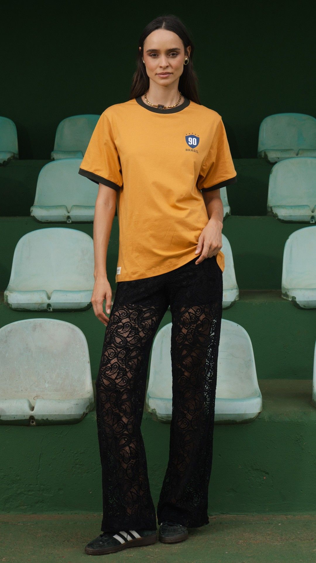 CAMISETA ÂNCORA ALGODÃO