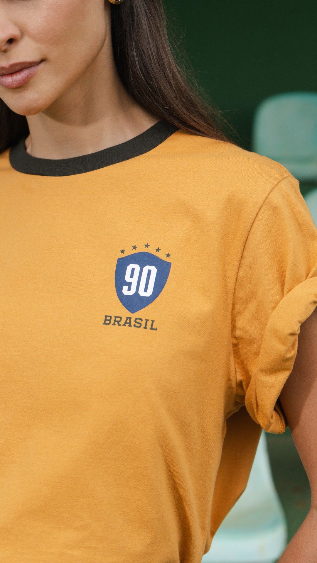 CAMISETA ÂNCORA ALGODÃO