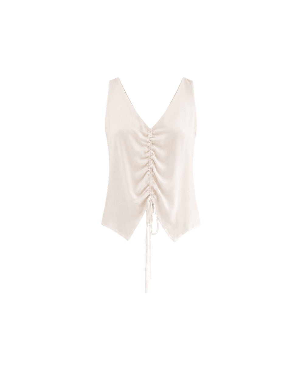 BLUSA CETIM PARIS FRANZIDA S/ MANGA