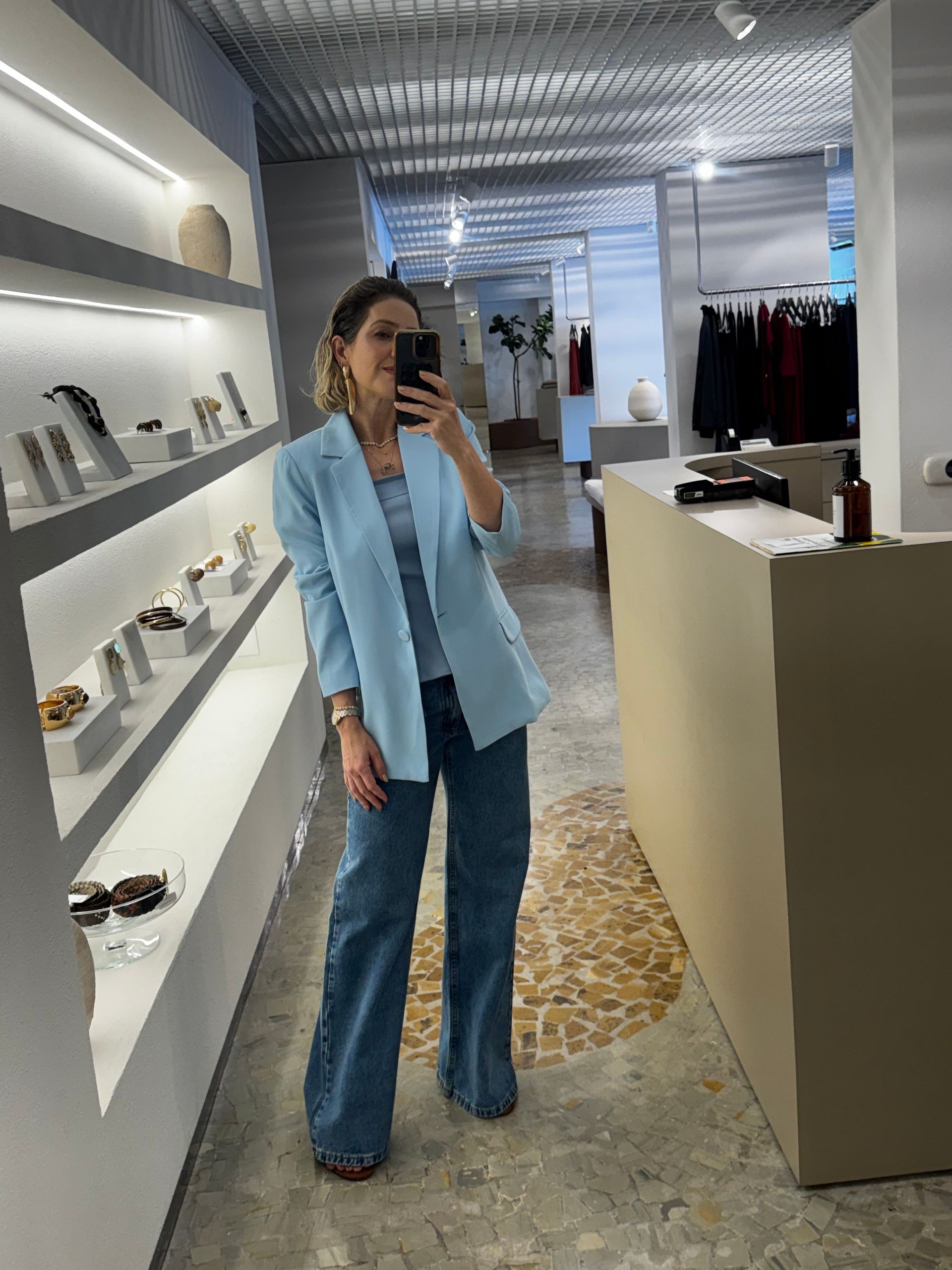 BLAZER CREPE BARCELONA ALFAIATARIA LONGO