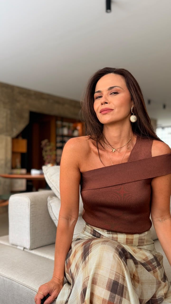BLUSA TRICOT RAYON CRUZADA ALÇA