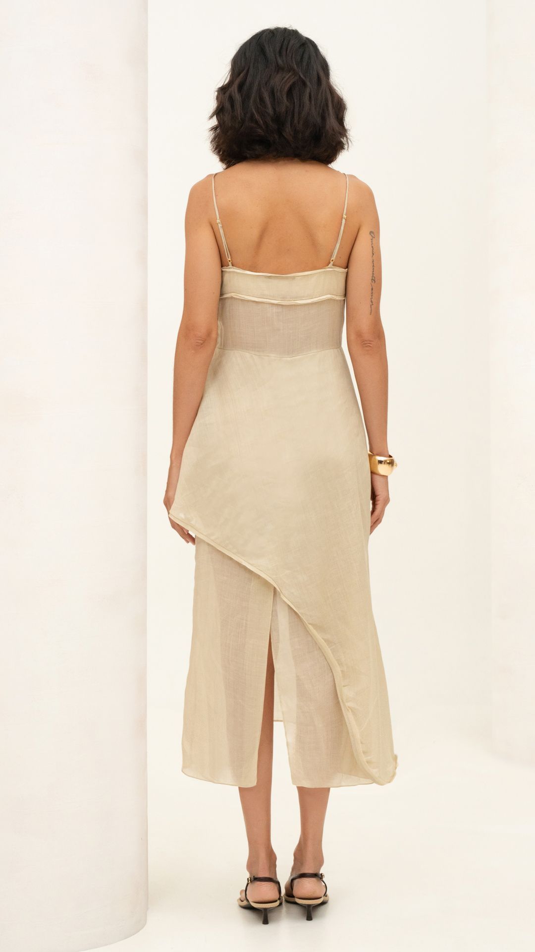 OK VESTIDO RAMI HUNAN C/ TOP MIDI ALÇA