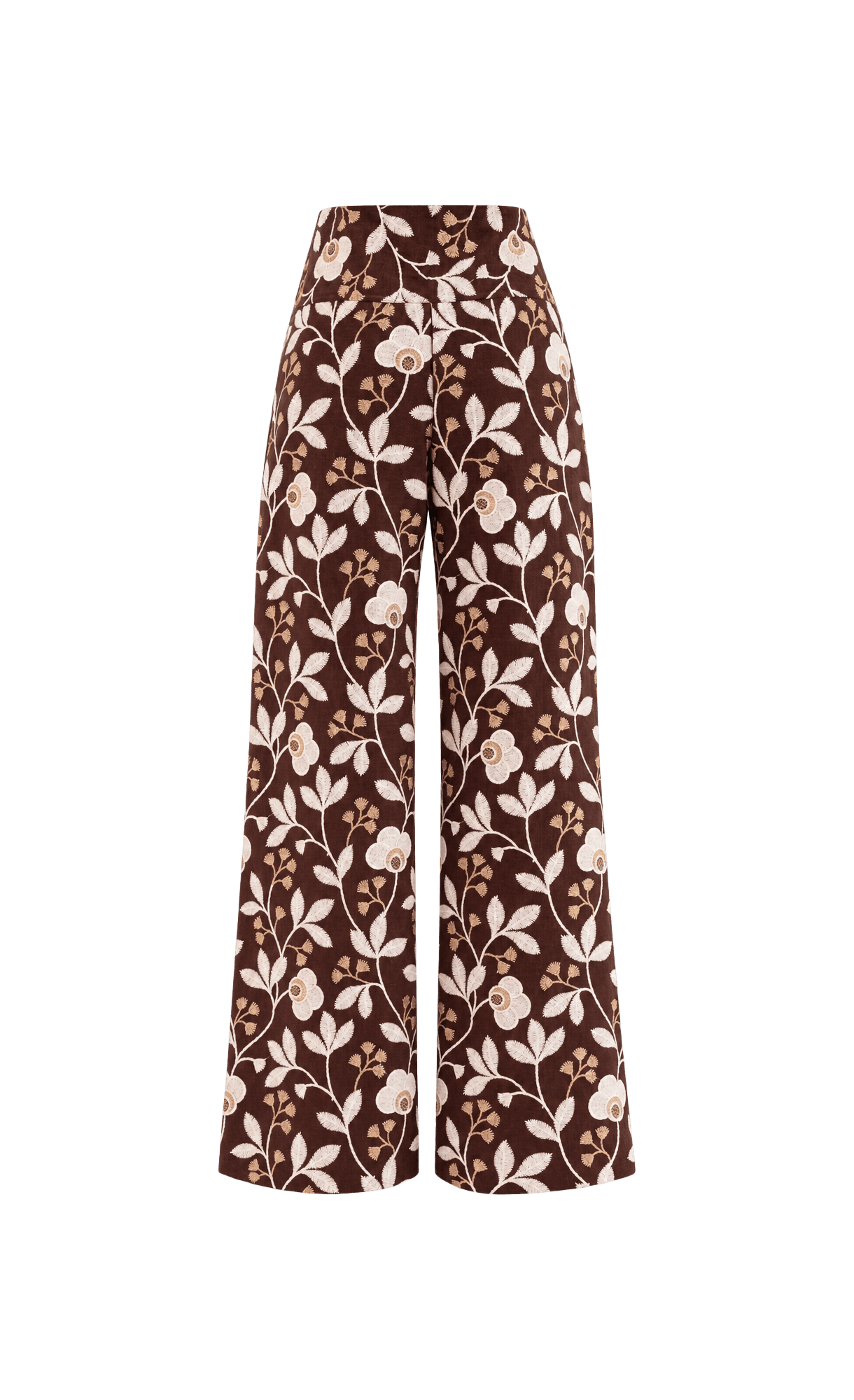 CALÇA BORDADA VIENA PALA WIDE LEG