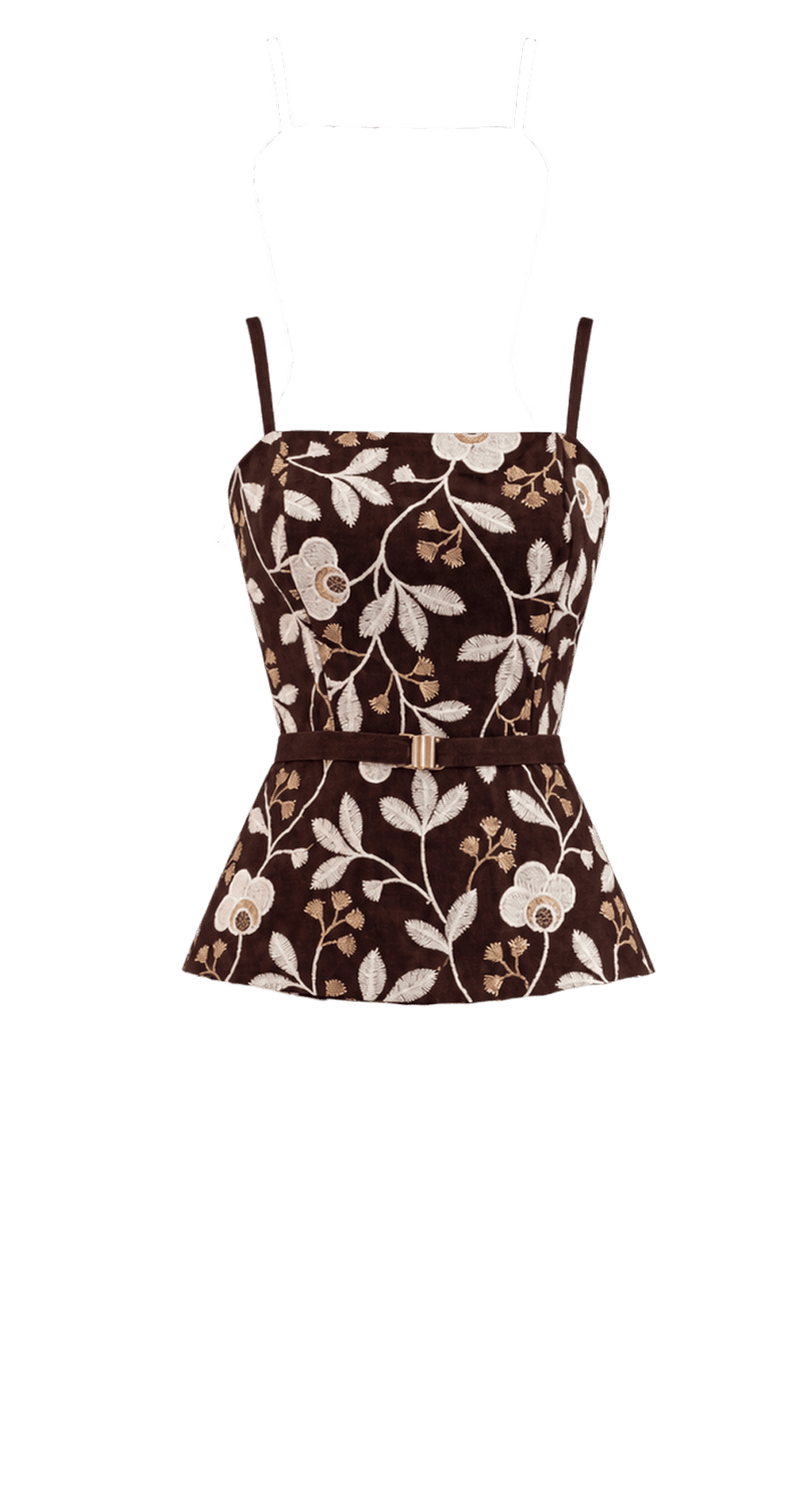 BLUSA BORDADA VIENA CORSELET CINTO ALÇA