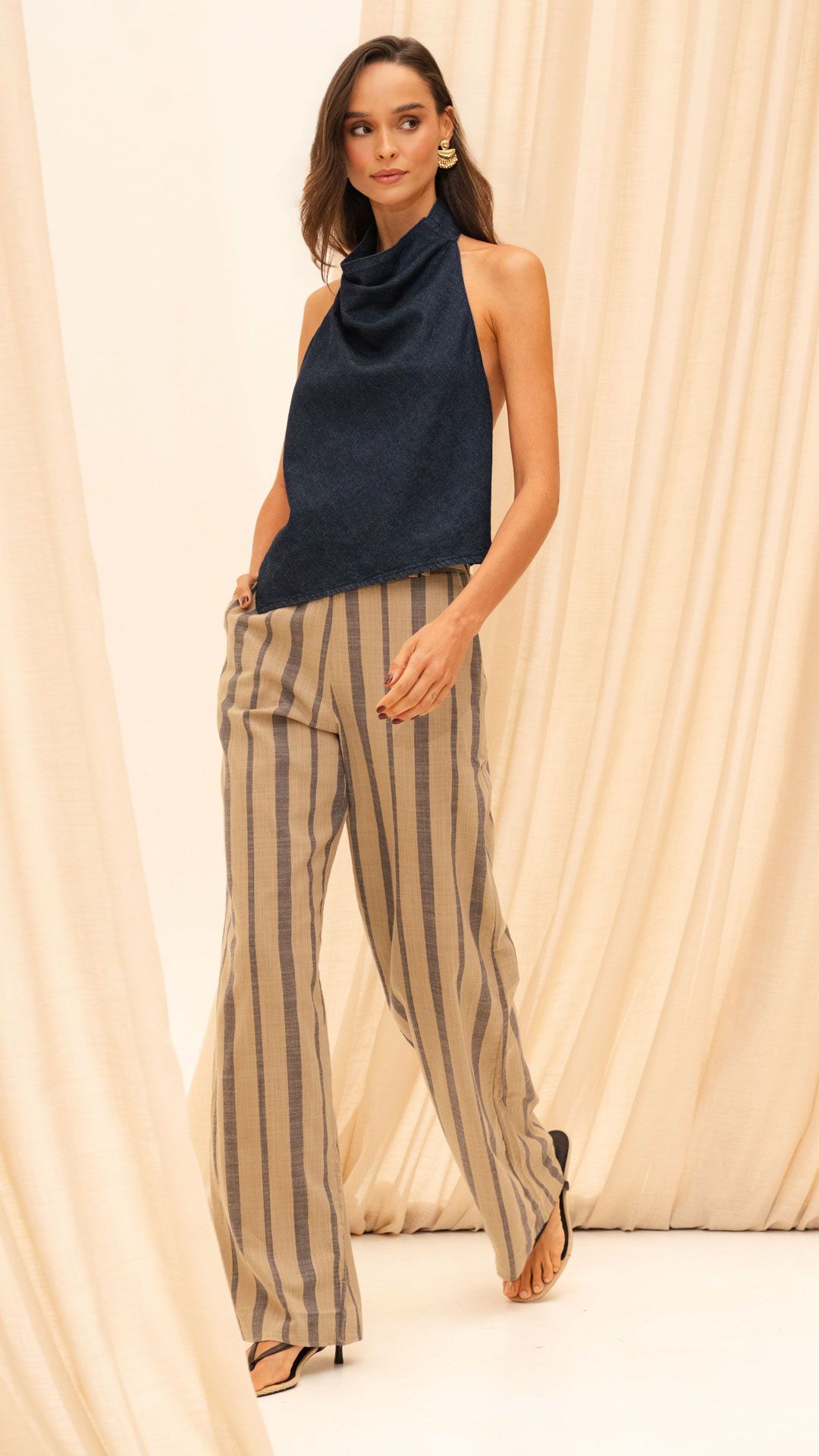 BLUSA JEANS URBAN FRENTE ÚNICA