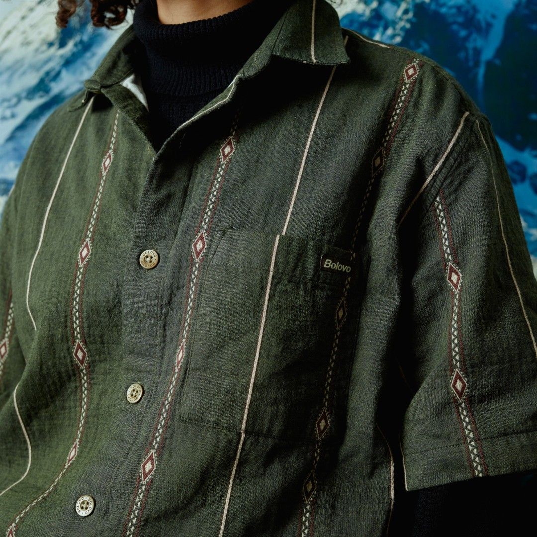 Camisa Dusted Memories Verde - Foto 4