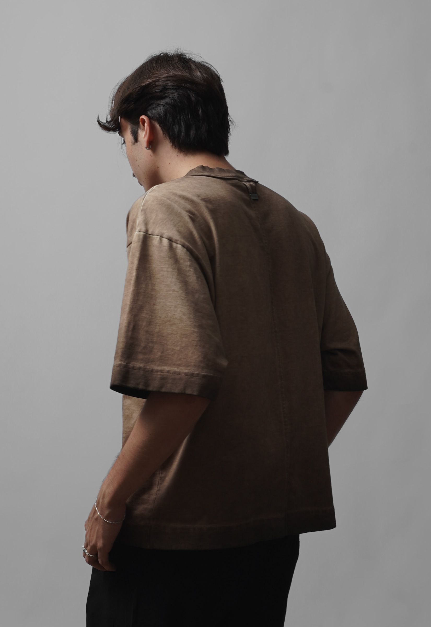 THE HUNT BOXY TEE DUNE