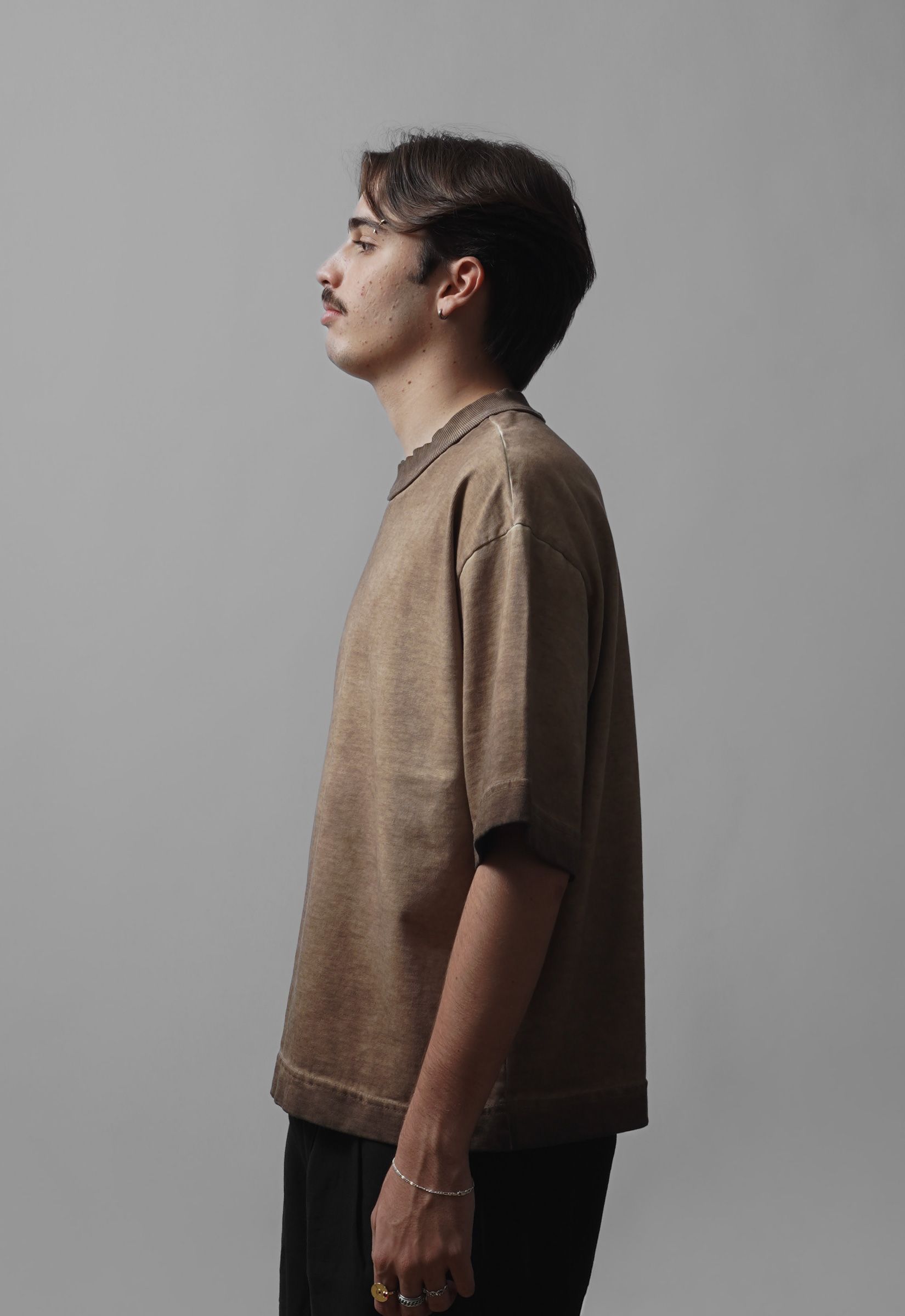 THE HUNT BOXY TEE DUNE
