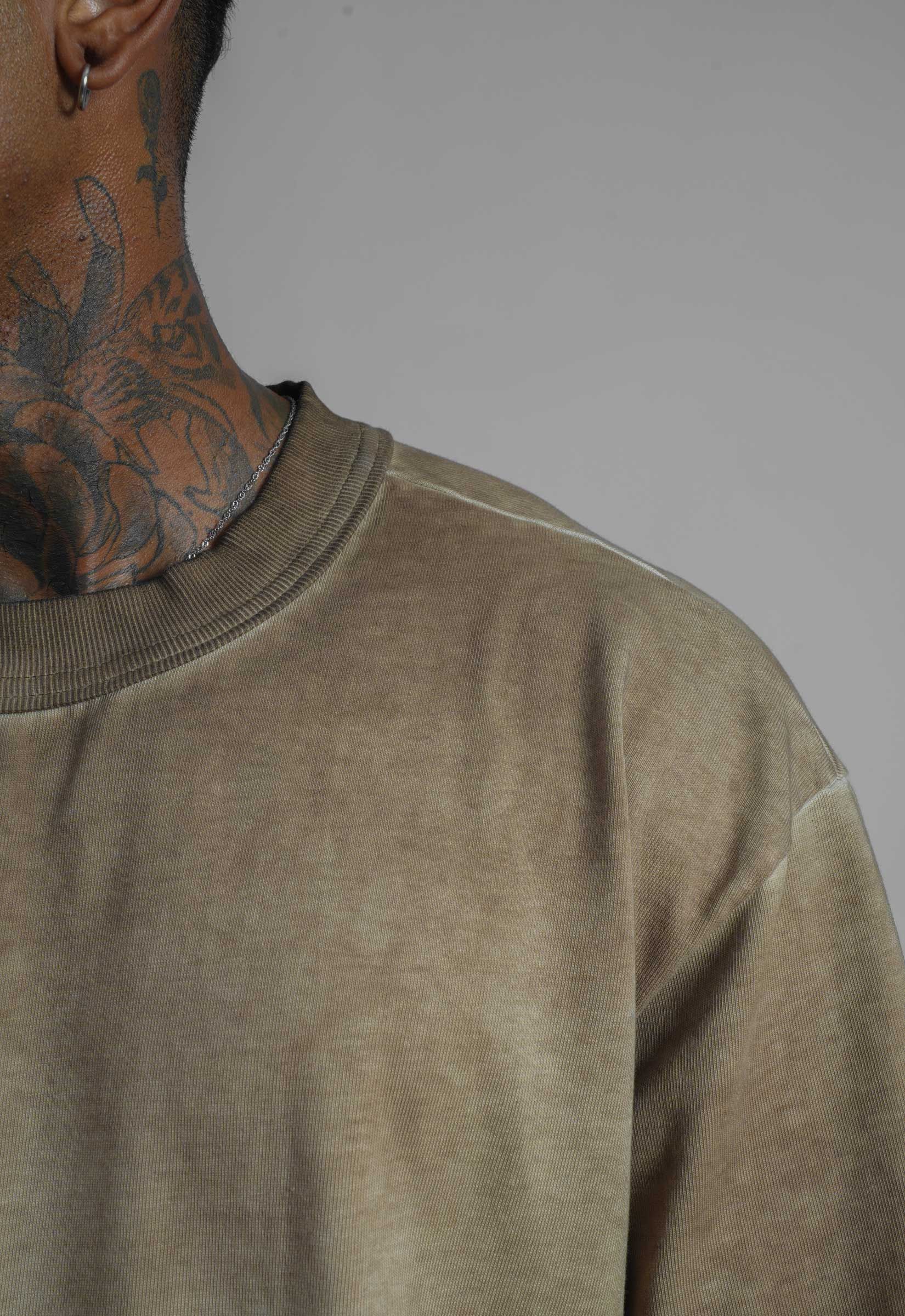 THE HUNT BOXY TEE DUNE