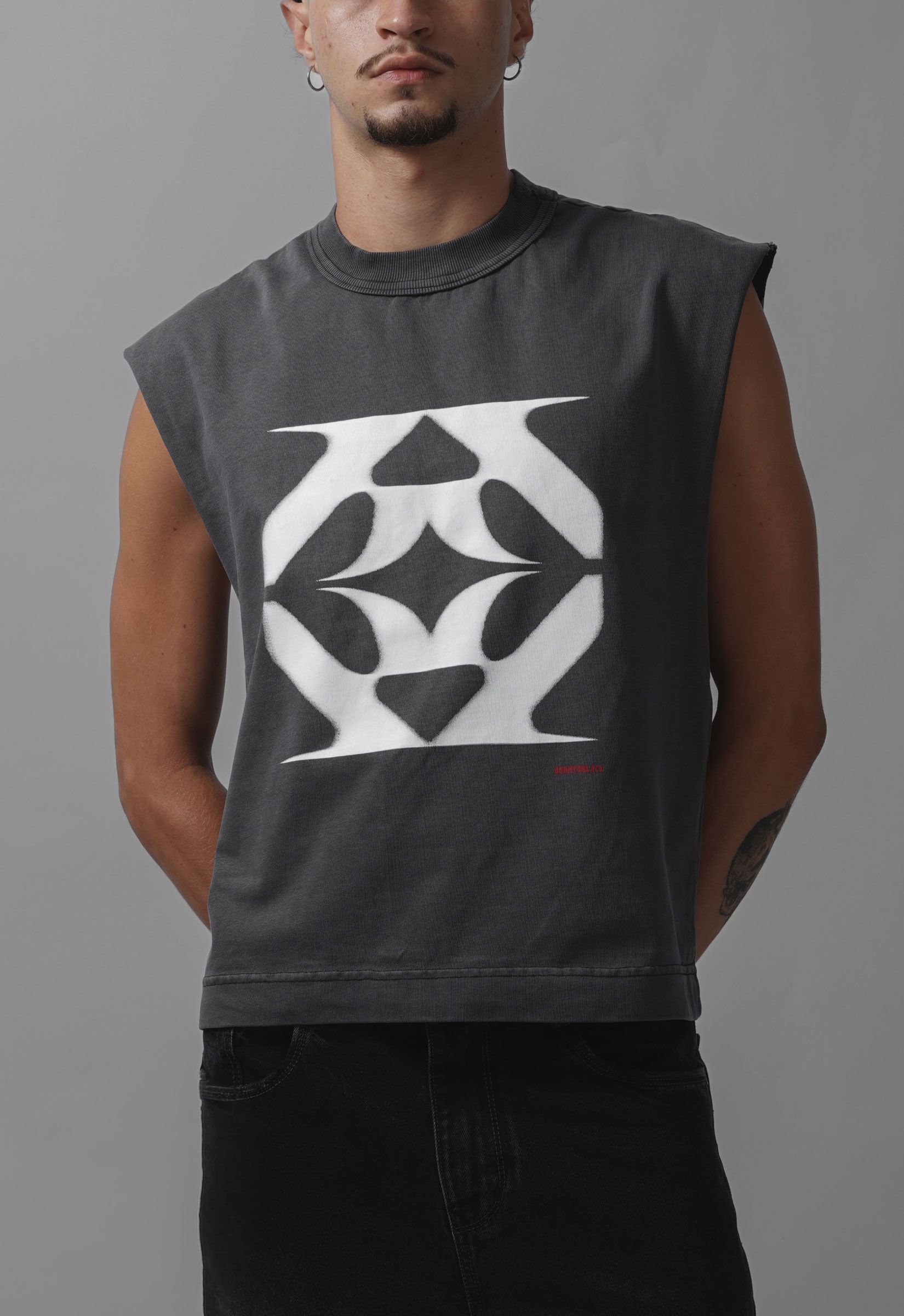 BOXY TANK MONOGRAMA CHUMBO