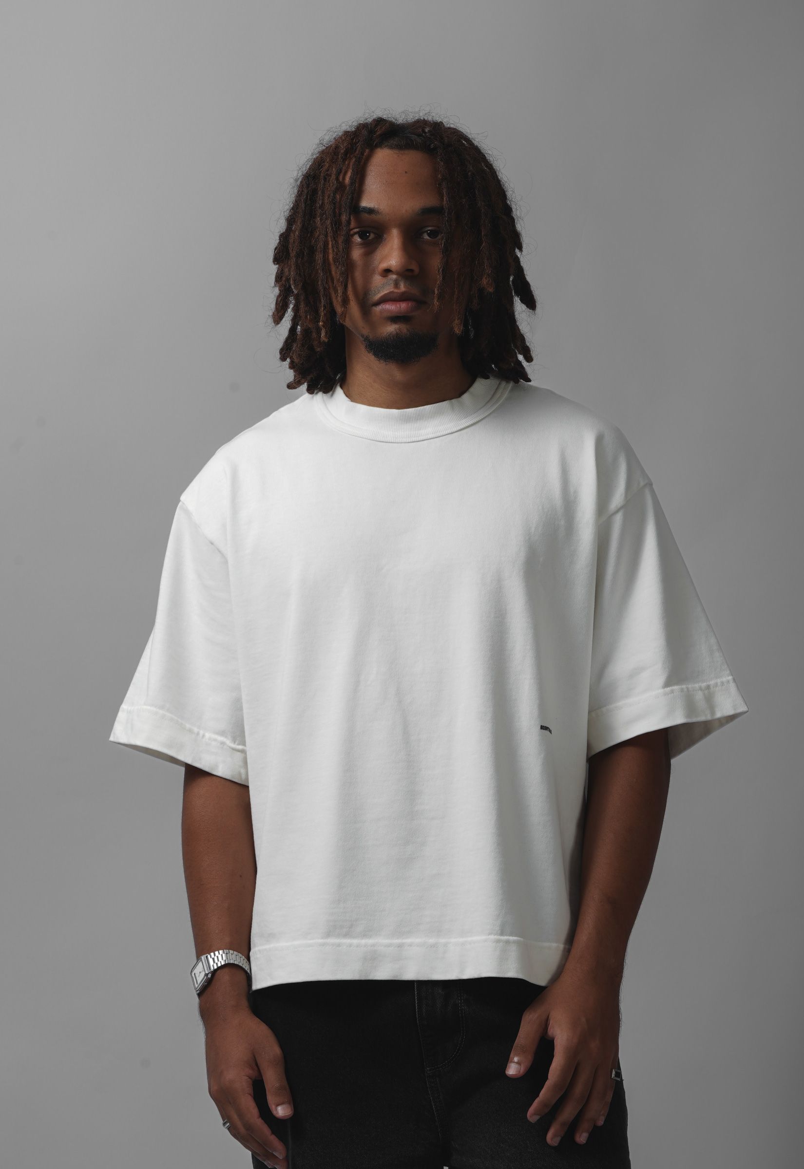 BOXY TEE MONOGRAMA OFF-WHITE