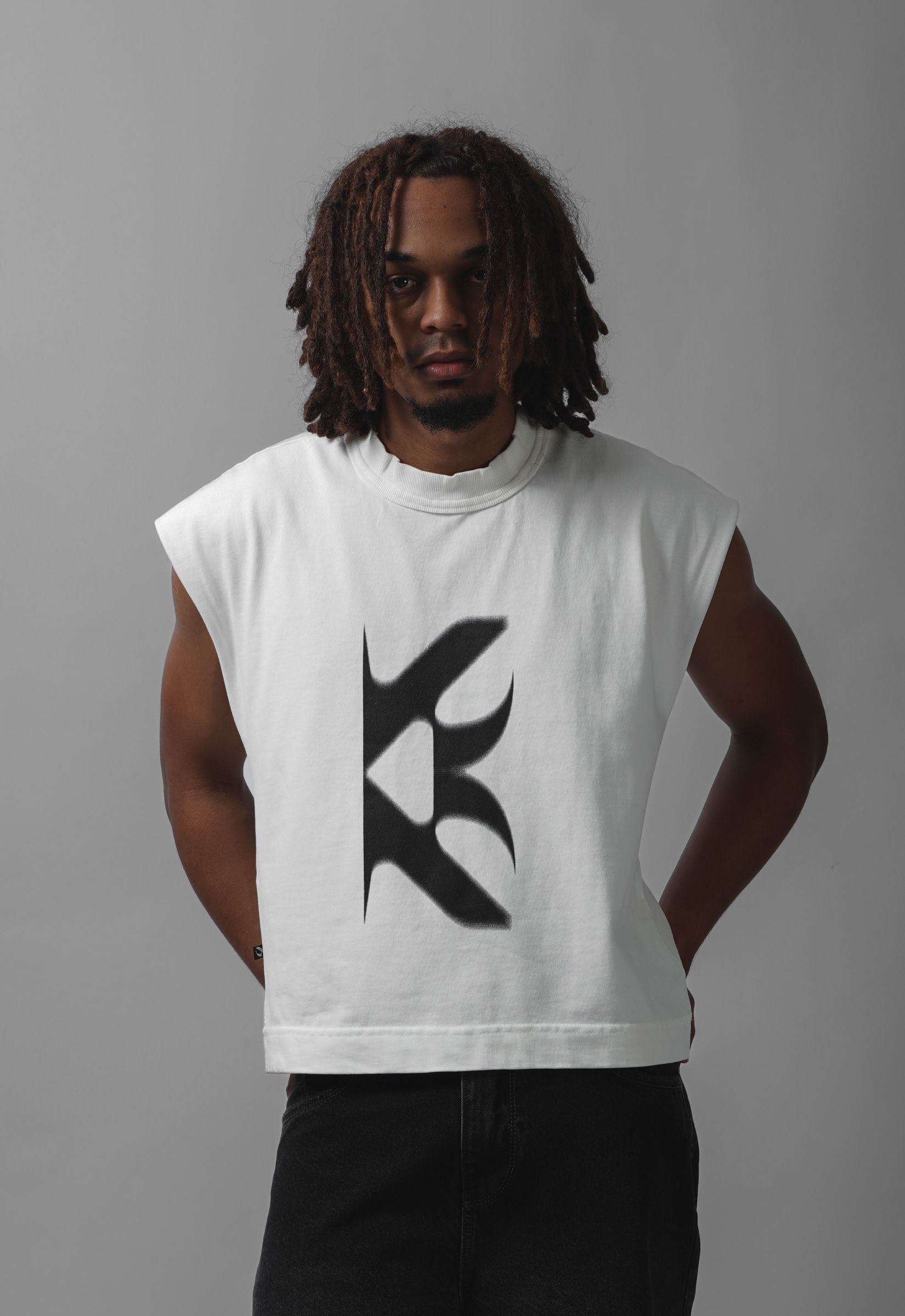 BOXY TANK B2B OFF-WHITE