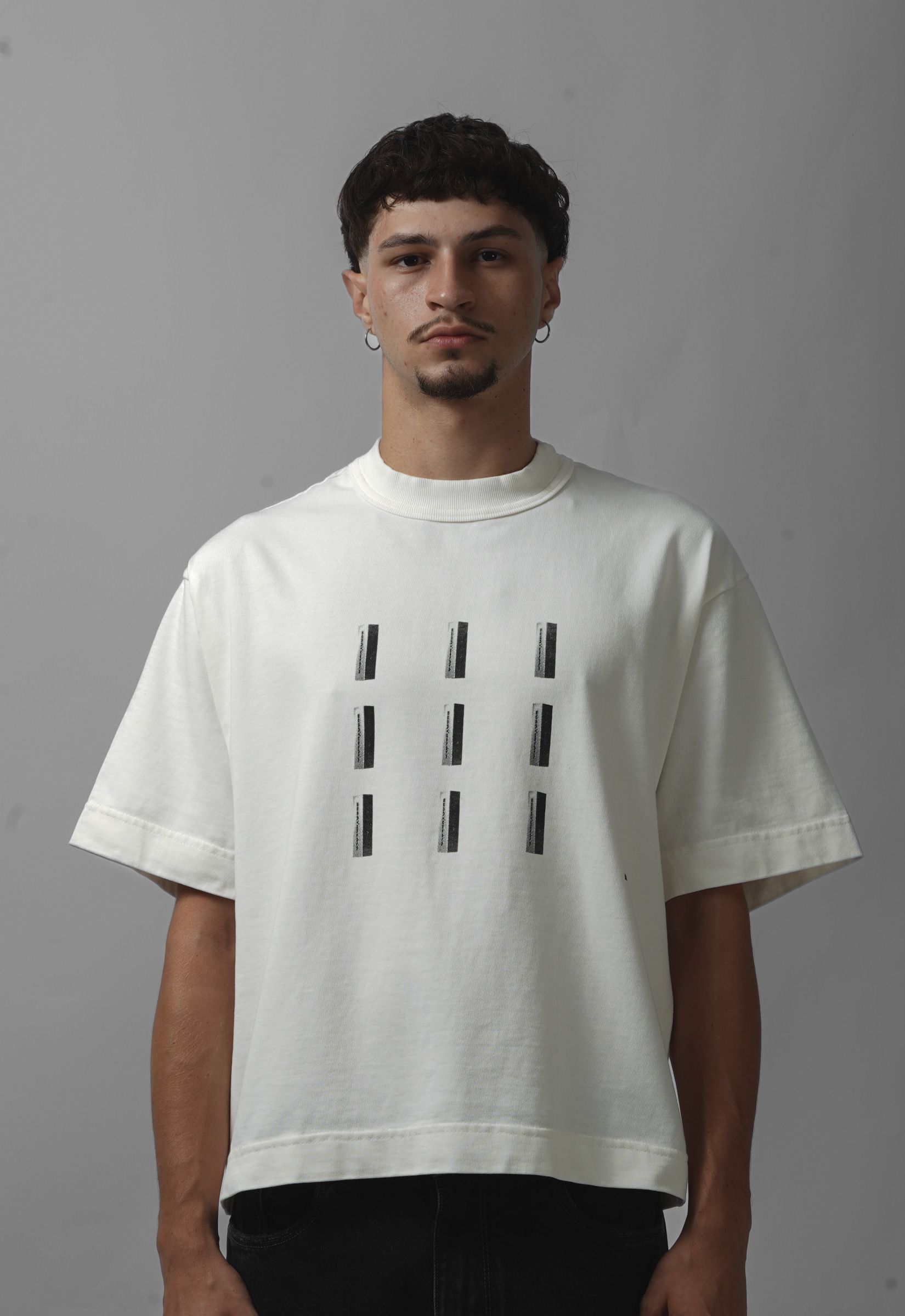 BOXY TEE IRON SIG OFF-WHITE