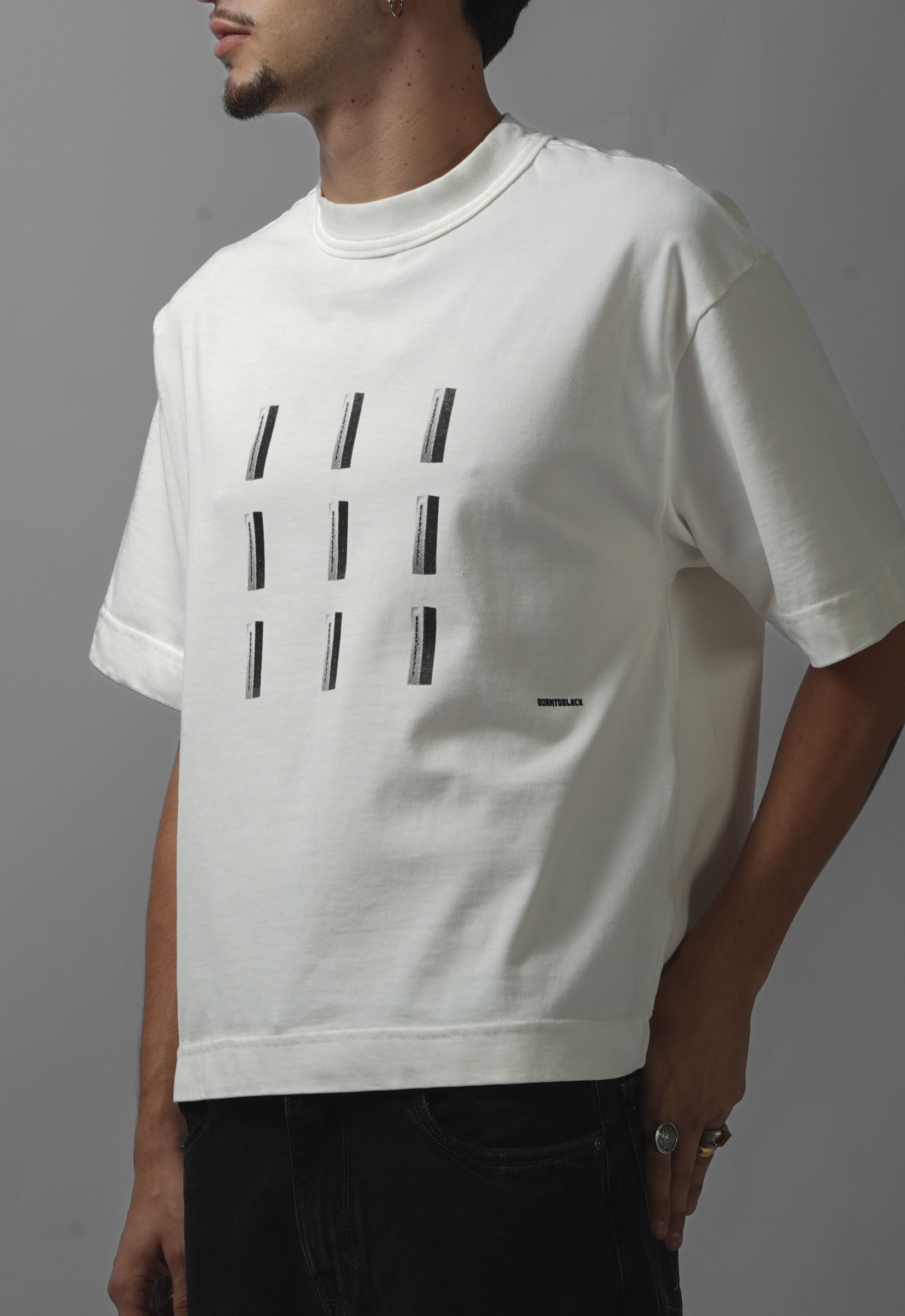 BOXY TEE IRON SIG OFF-WHITE