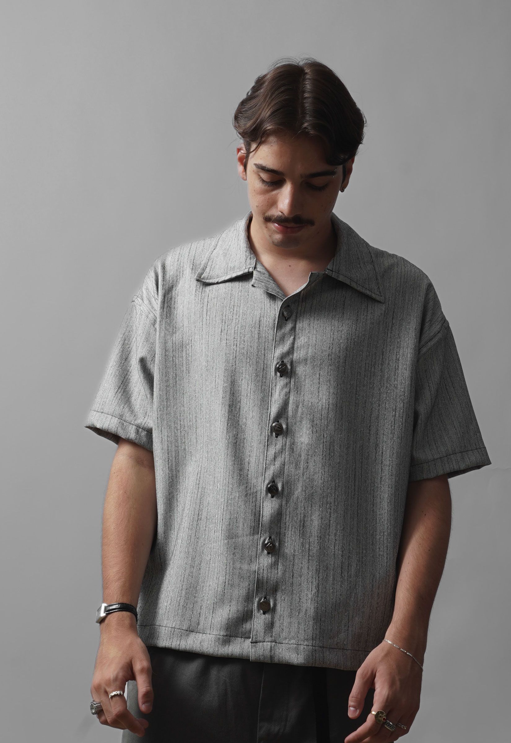 CAMISA MORCEGO CINZA