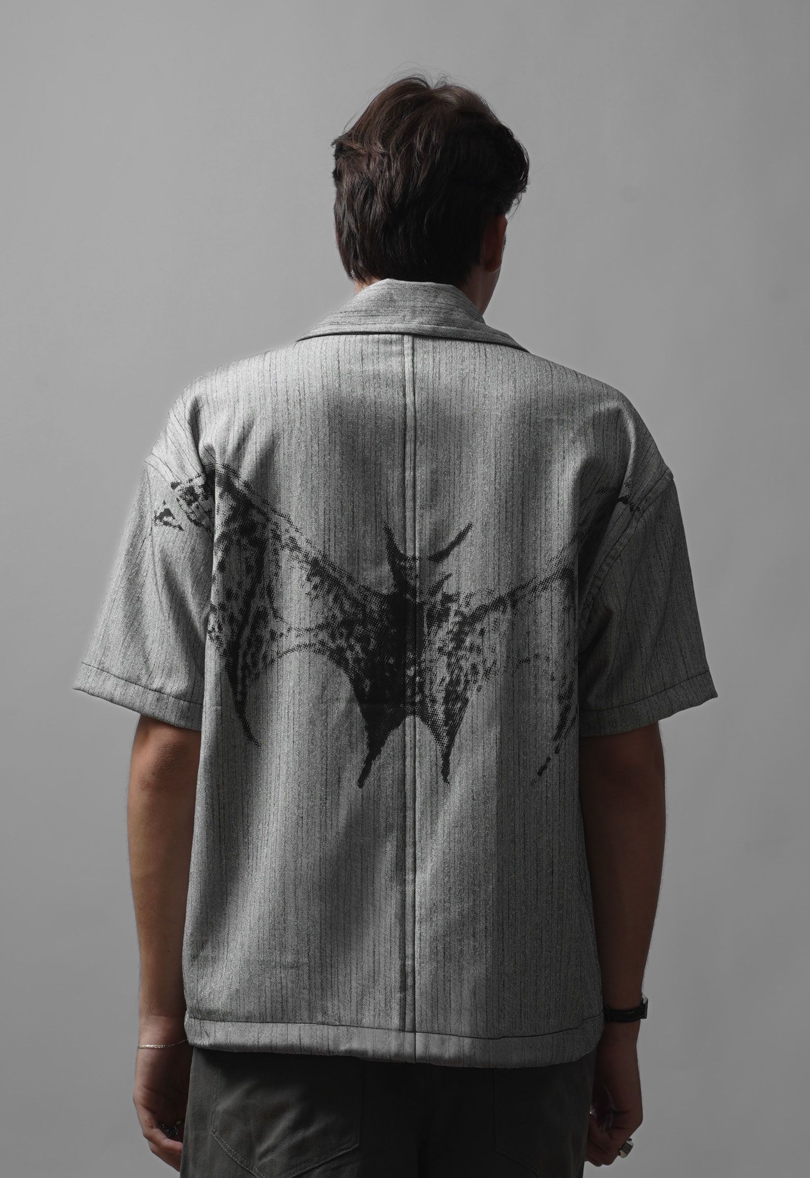 CAMISA MORCEGO CINZA