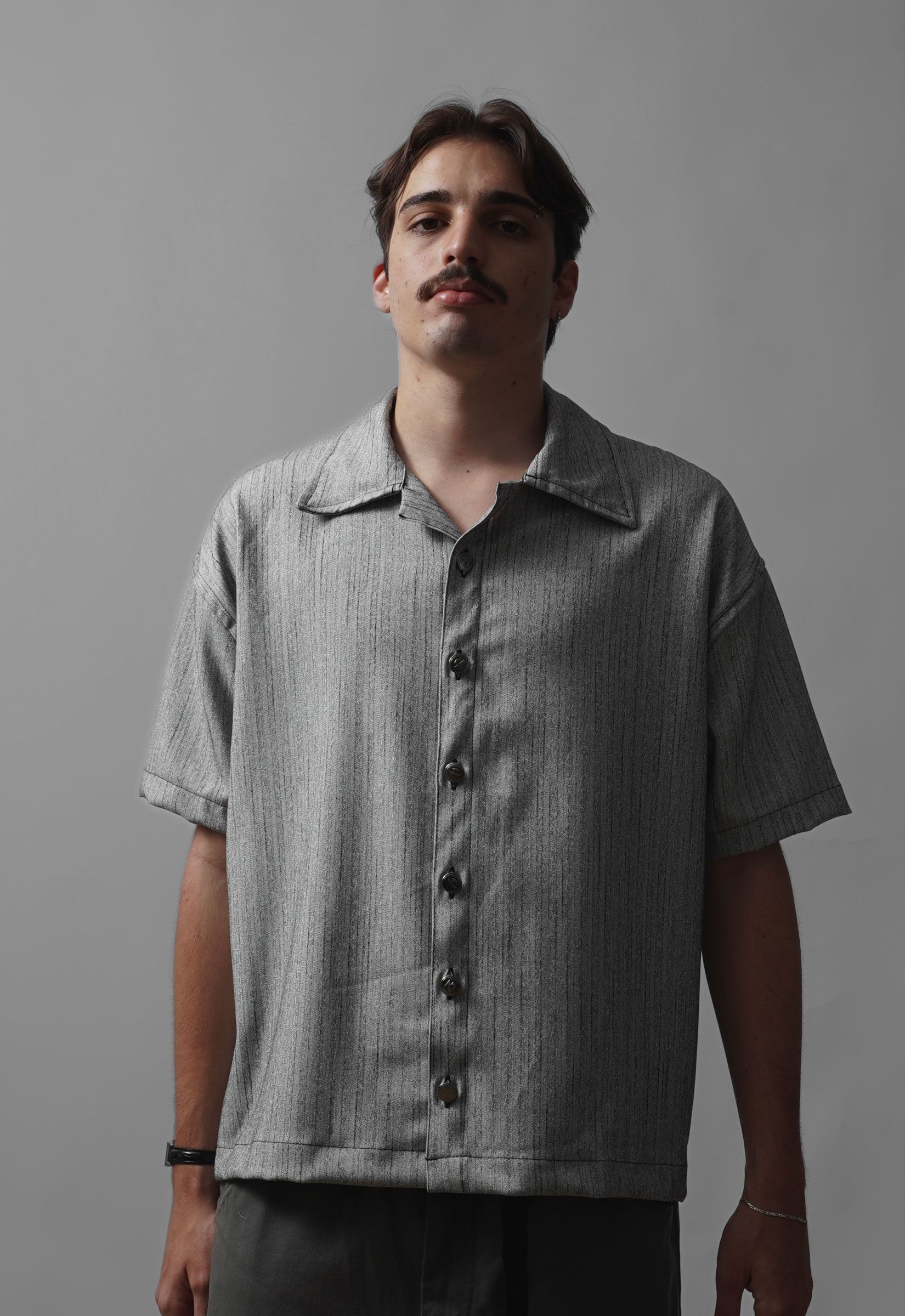 CAMISA MORCEGO CINZA