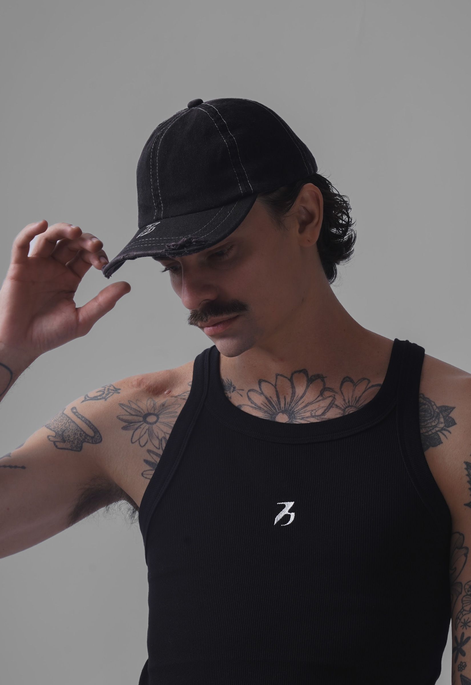 STONE DAD HAT BORNTOBLACK