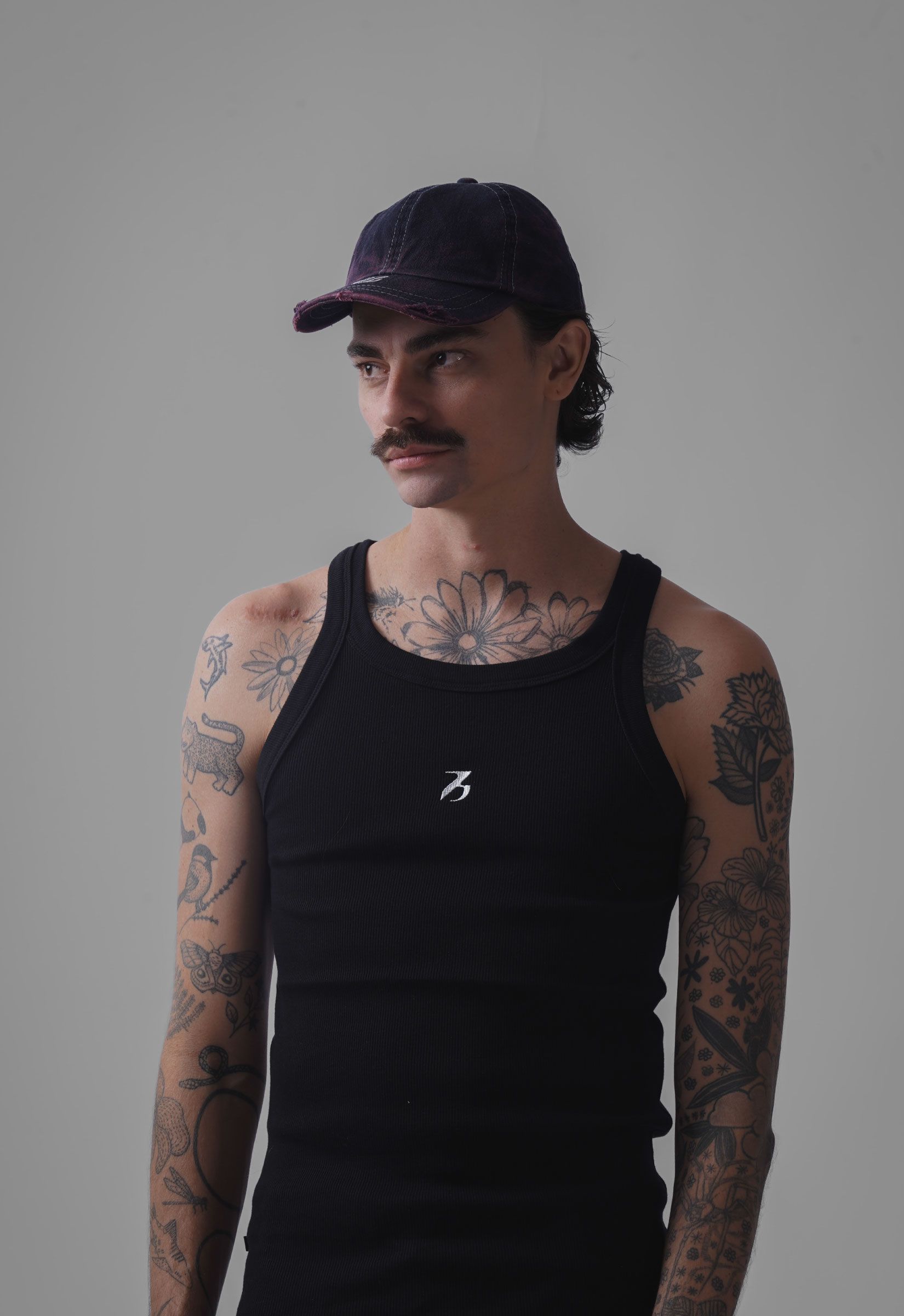 PURPLE NOISE DAD HAT BORNTOBLACK