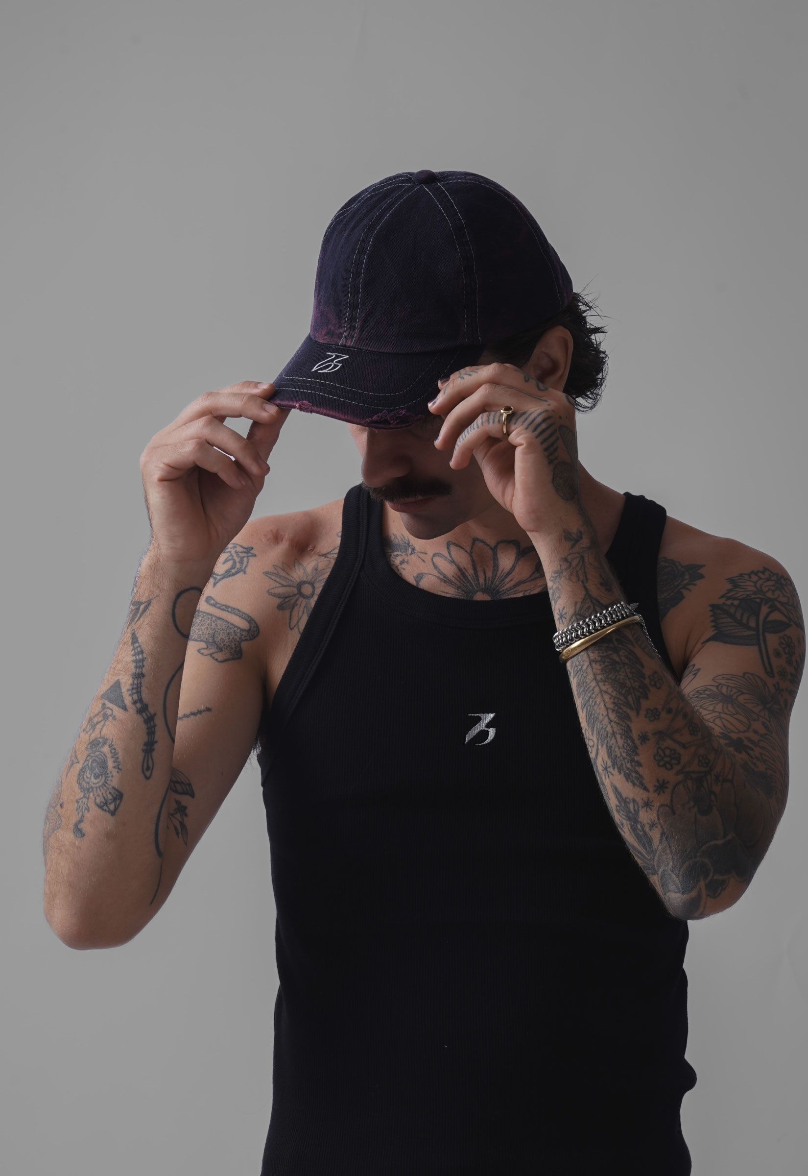 PURPLE NOISE DAD HAT BORNTOBLACK
