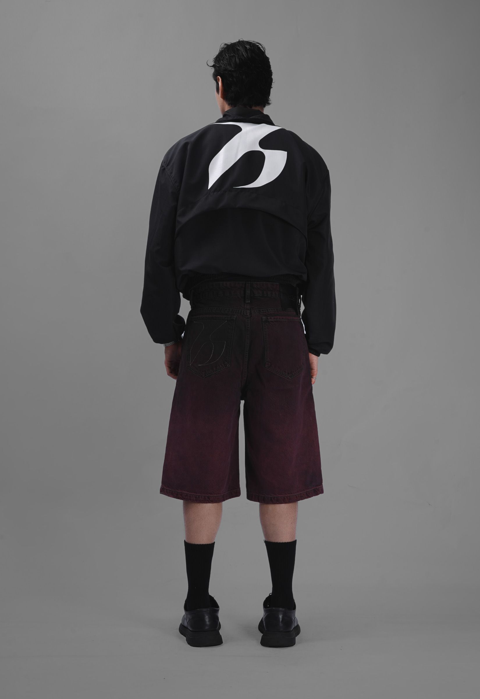 BERMUDA ULTRA DENIM BLOOD DEGRADÊ