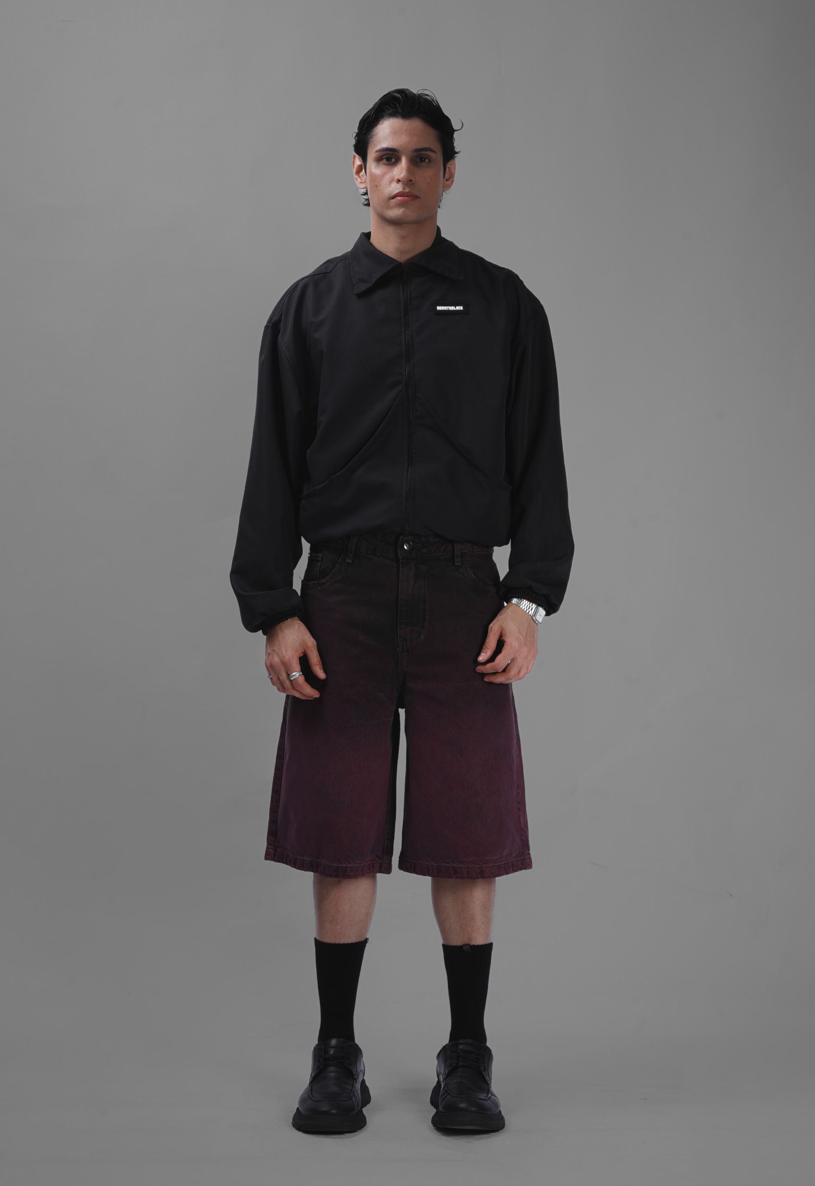 BERMUDA ULTRA DENIM BLOOD DEGRADÊ