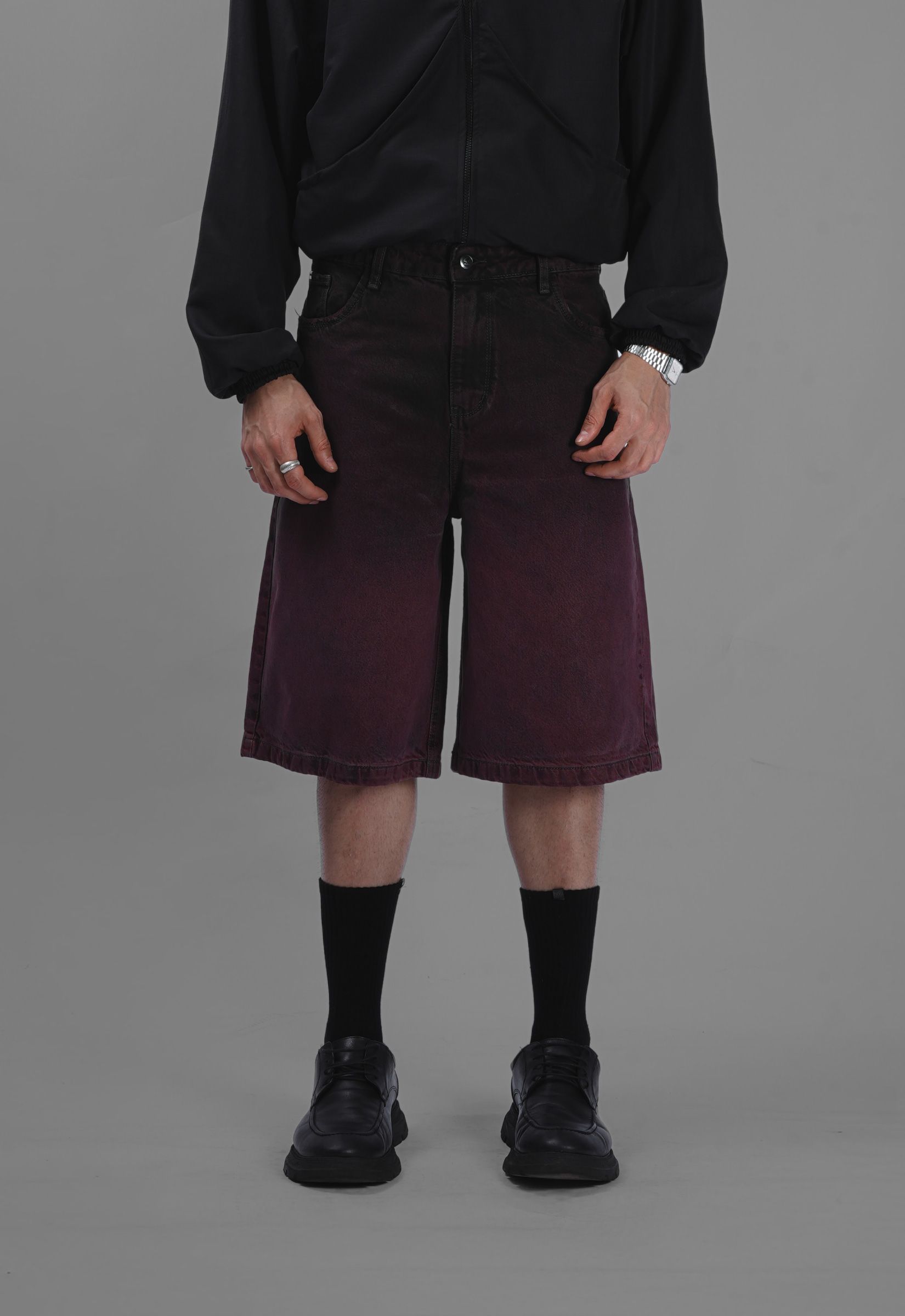 BERMUDA ULTRA DENIM BLOOD DEGRADÊ