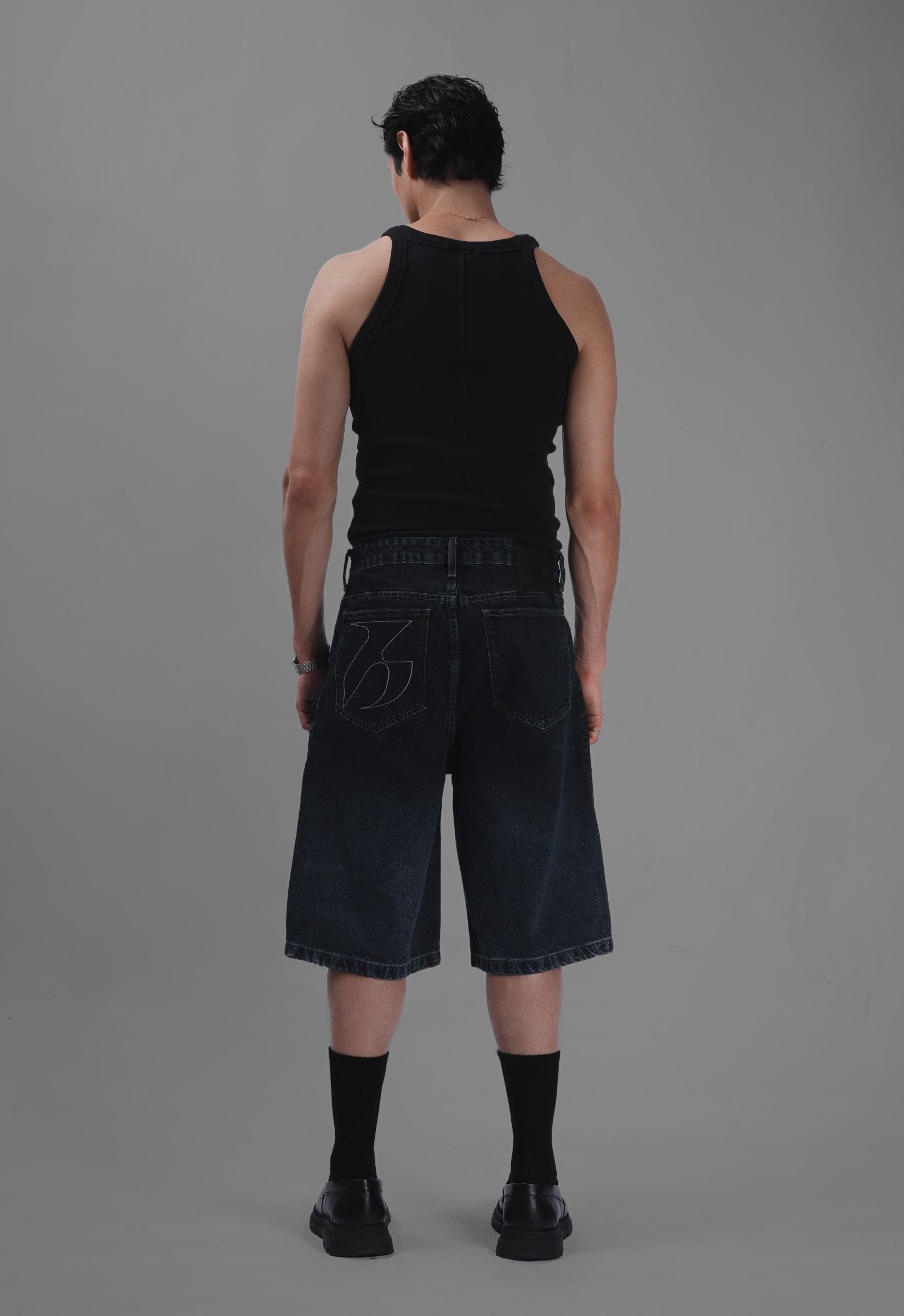 BERMUDA ULTRA DENIM CROMO DEGRADÊ